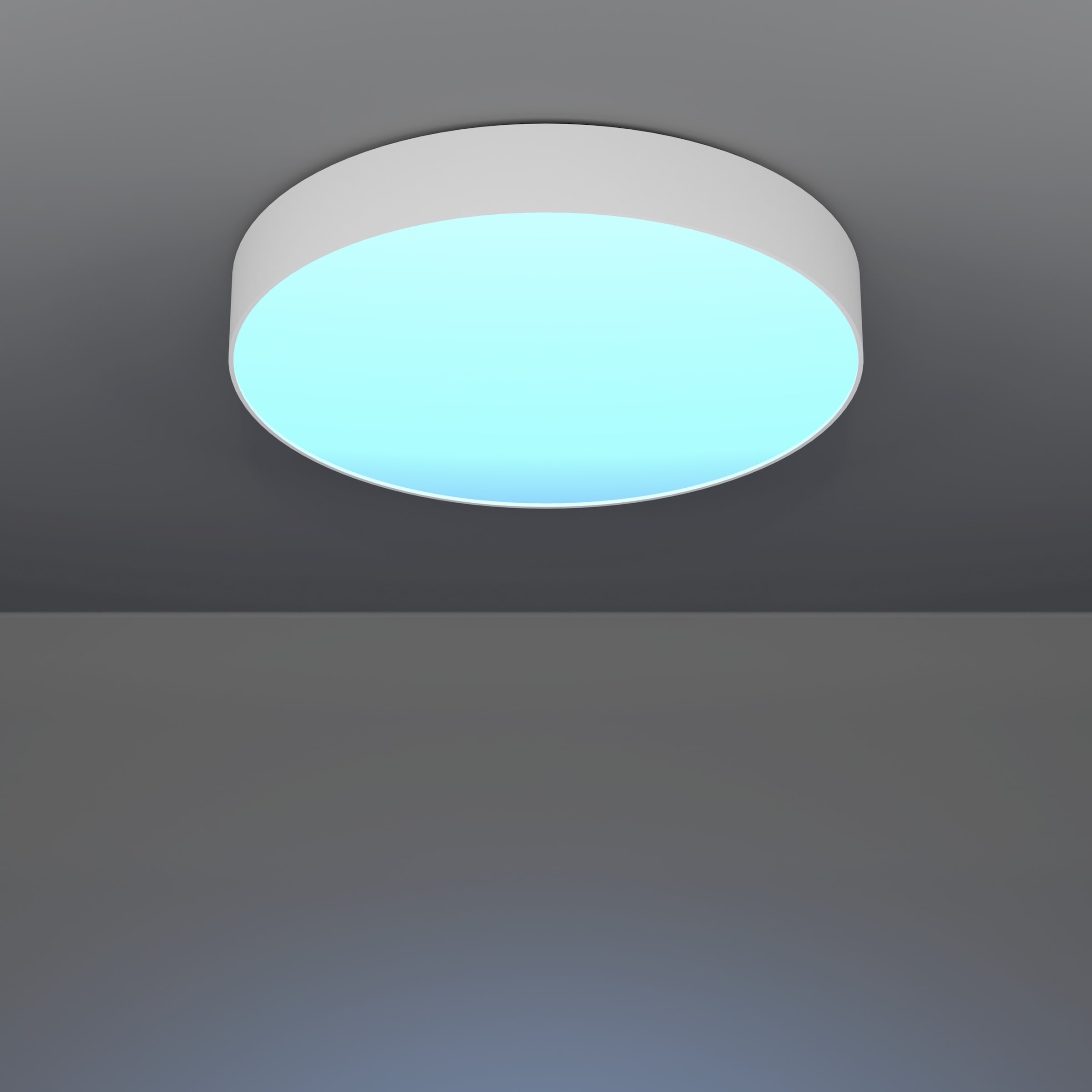 EGLO Deckenleuchte »GALLIZZI-Z Deckenlampe - Kunststoff - LED - 26W - IP20« LED-Modul 1 Stk. Kaltweiß | Neutralweiß | RGB | Warmweiß Wohzimmerlampe, Esszimmerlampe, Flur, Schlafzimmer, H7 x Ø49 cm