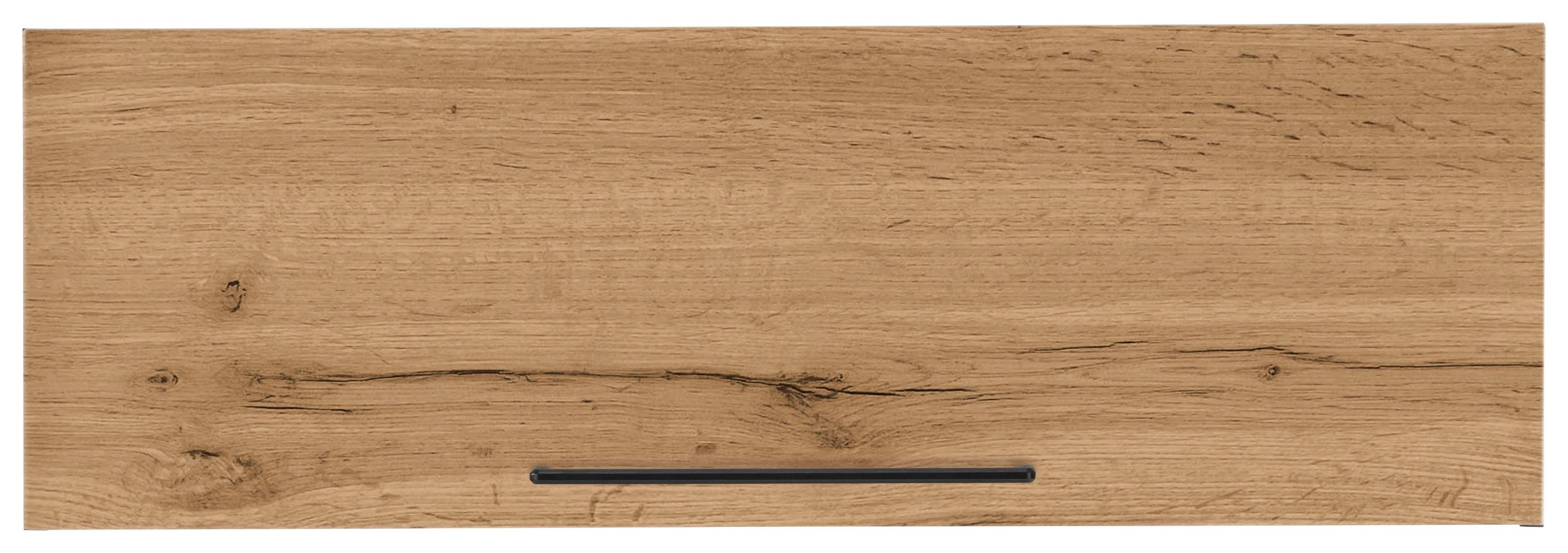 KOCHSTATION Klapphängeschrank »KS-Tulsa« 100 cm breit, mit 1 Klappe, schwarzer Metallgriff, MDF Front