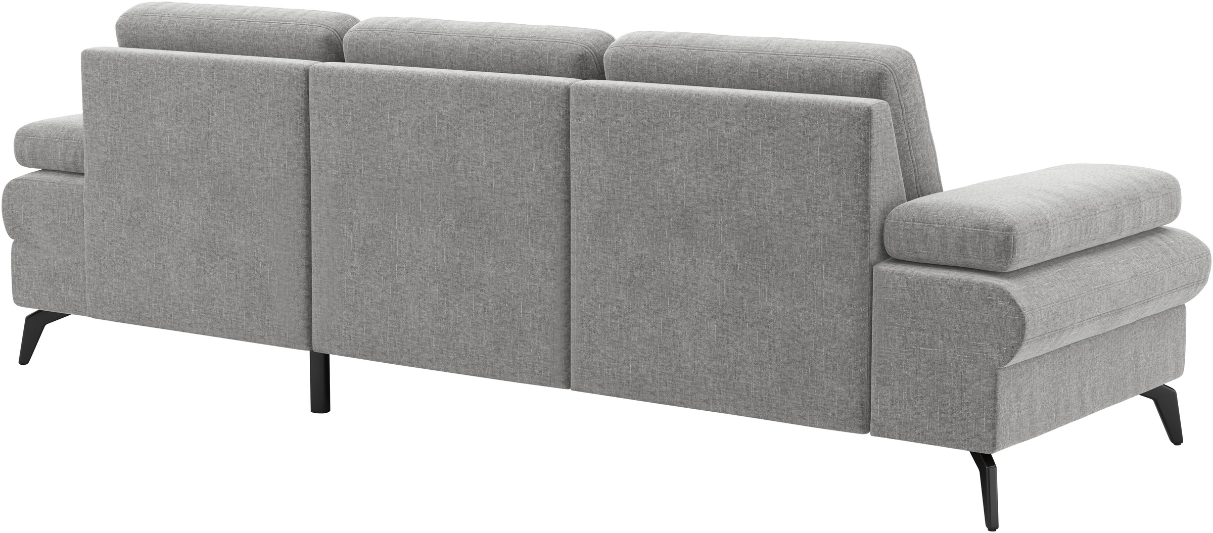 sit&more Ecksofa »Morris Jubi L-Form«, inkl. Armteilfunktion und 1 Zierkissen, wahlweise mit Bettfunktion