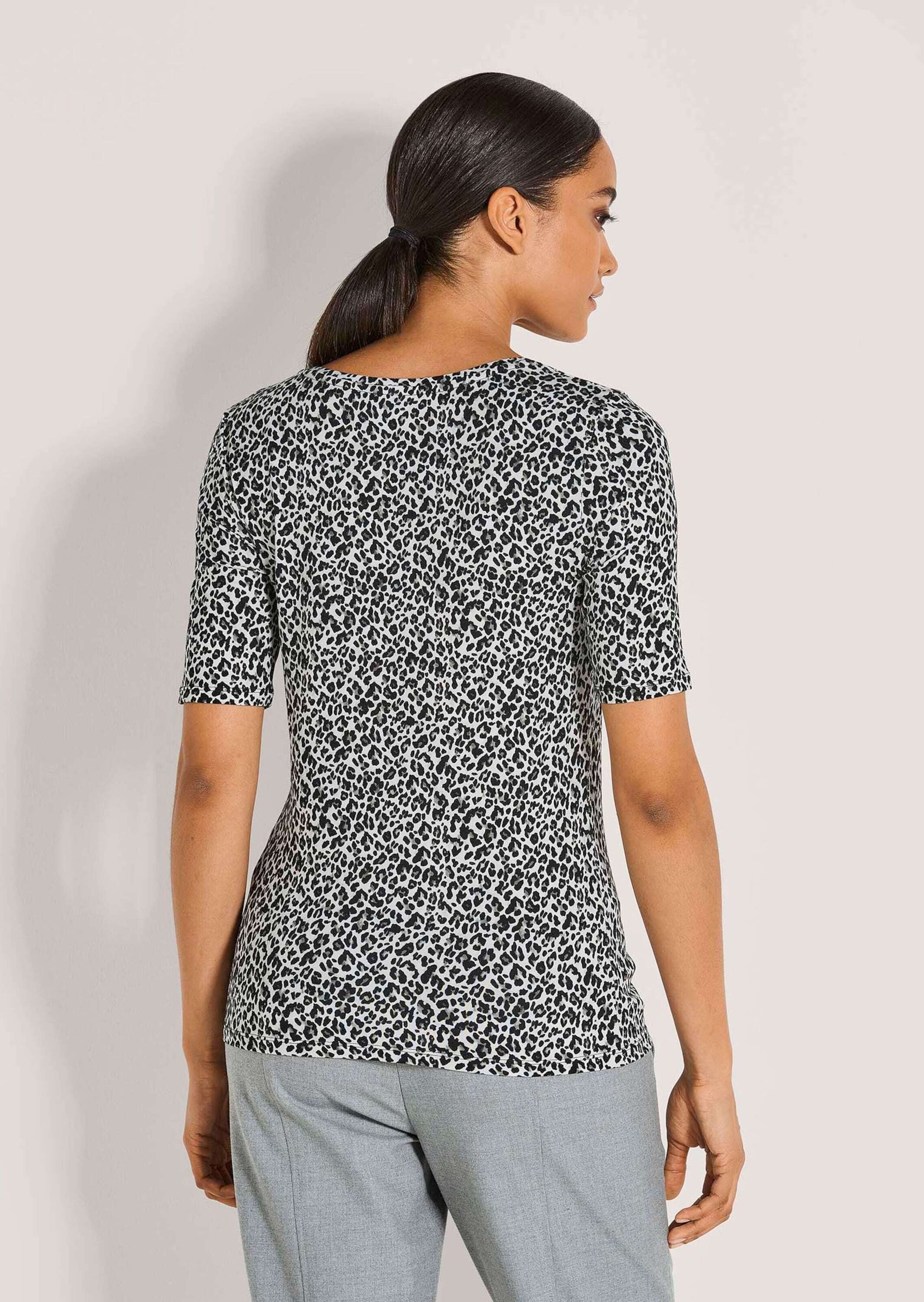 MADELEINE Kurzarmshirt »Shirt Halbarmshirt mit Animal-Print«