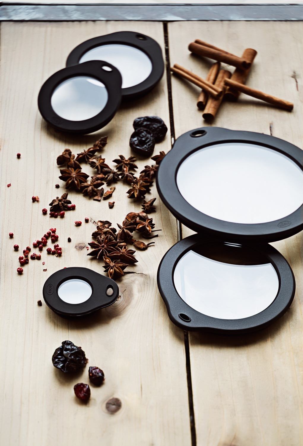 RÖSLE Frischhaltedeckel Glas, für Schüsseln und Töpfe, mit Silikonrand, spülmaschinengeeignet