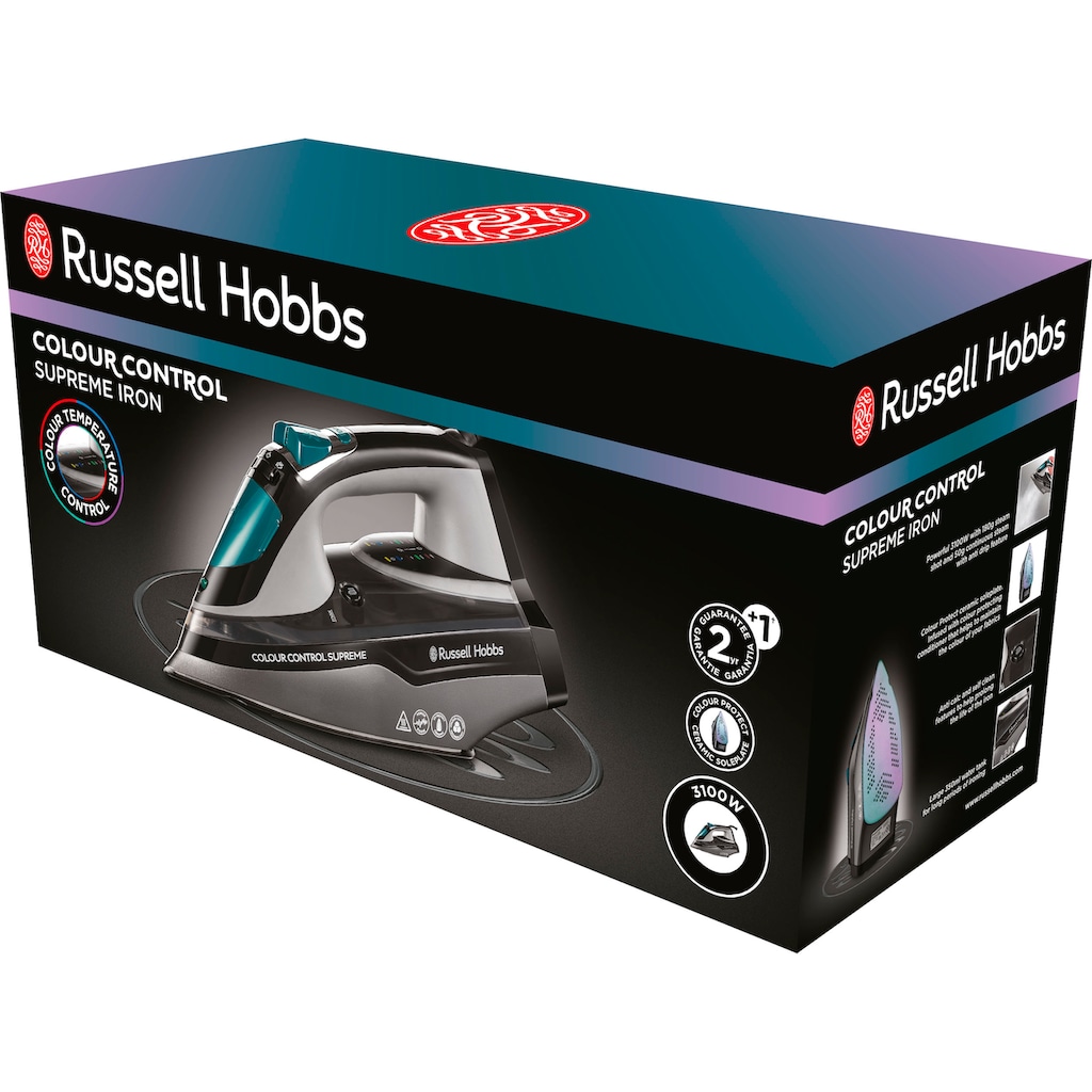 RUSSELL HOBBS Dampfbügeleisen »25400-56 Colour Control Supreme«, 3100 W