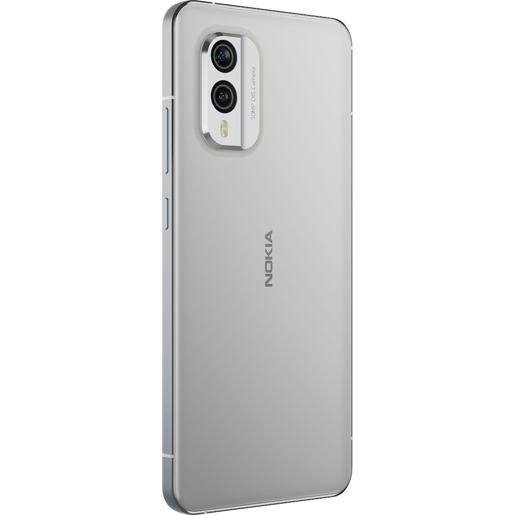 Nokia Smartphone »X30 5G«, Ice White, 16,33 cm/6,43 Zoll, 128 GB Speicherplatz, 50 MP Kamera