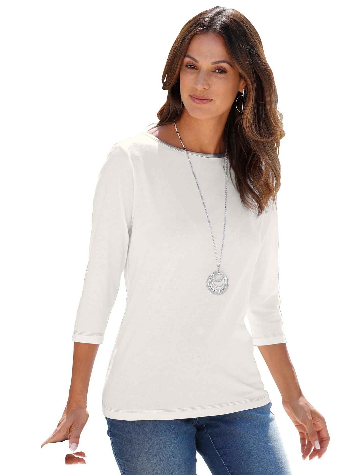 Inspirationen 3/4-Arm-Shirt »Shirt« (1 tlg.)