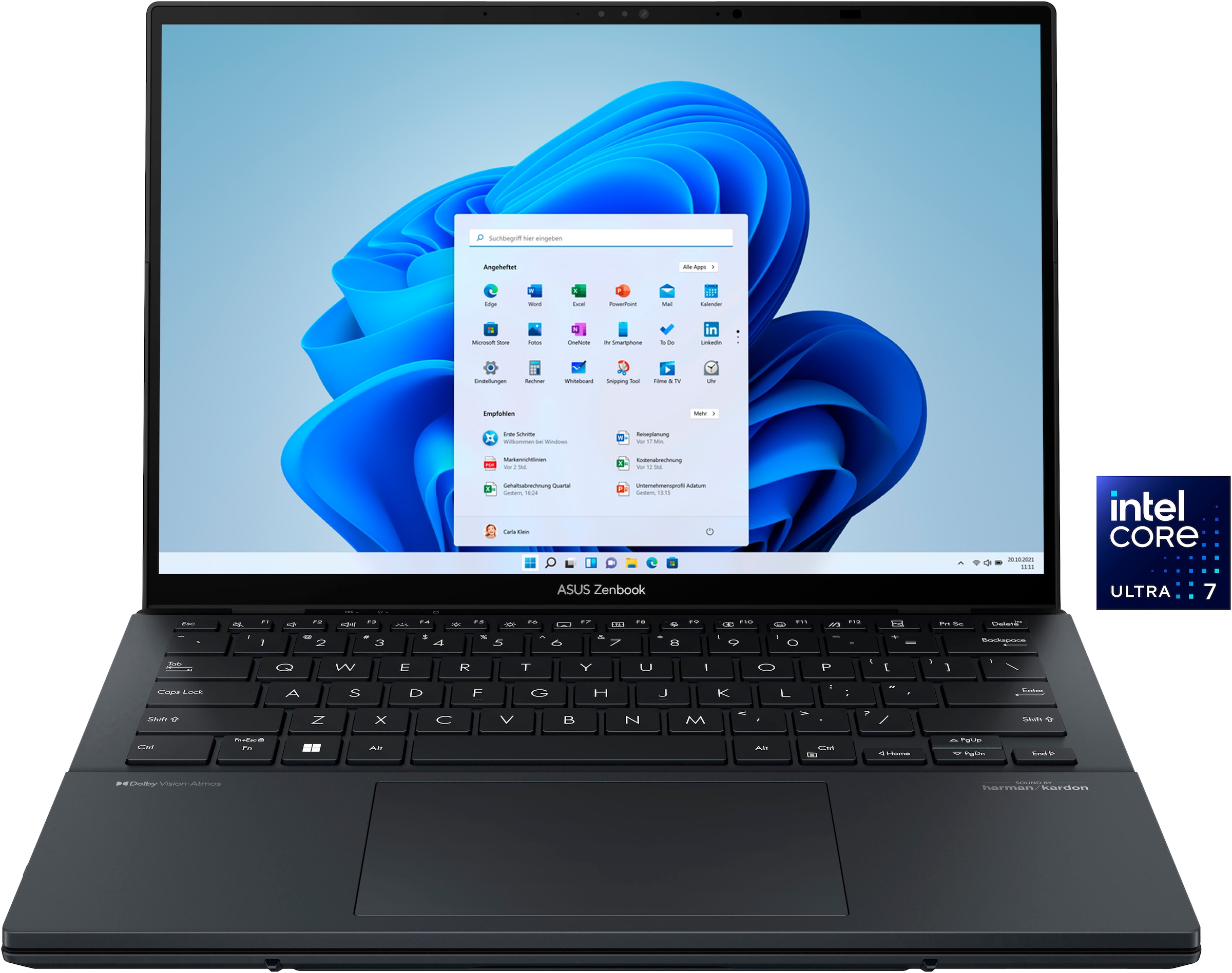 Notebook »Zenbook Duo OLED UX8406MA-QL308X«, 35,6 cm, / 14 Zoll, Intel, Core Ultra 7,...
