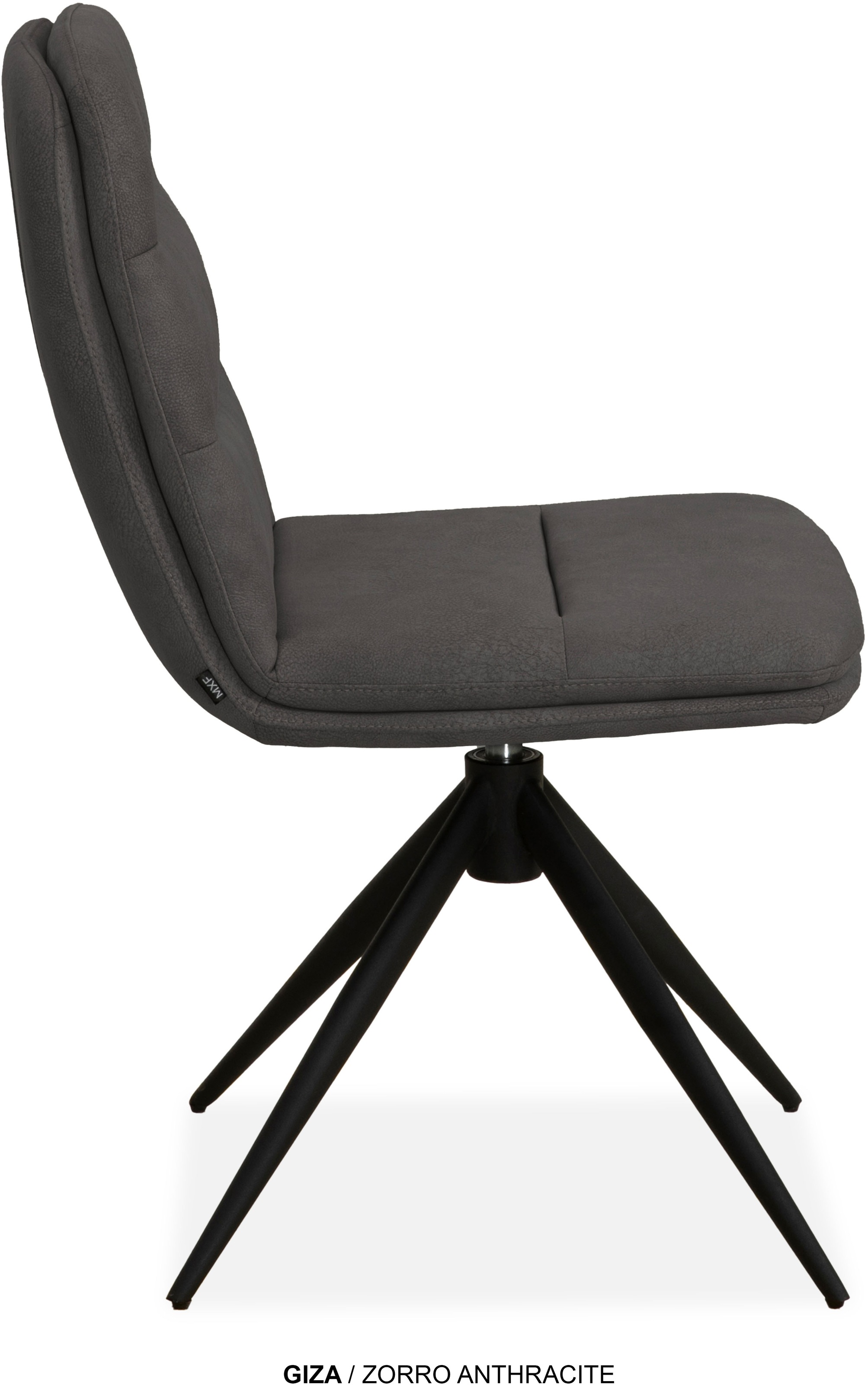 OMG Design Esszimmerstuhl »Giza« (Set) 1 Stk.Drehstuhl mit auto-return, pflegeleichter Bezug