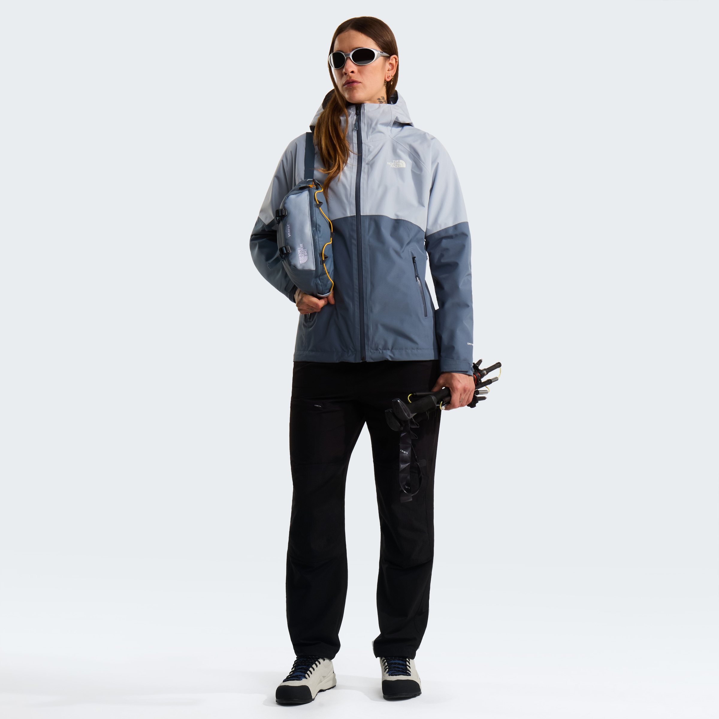 The North Face Outdoorjacke »W DIABLO DYNAMIC ZIP-IN JACKET« für Erwachsene, wasserabweisend und wasserdicht