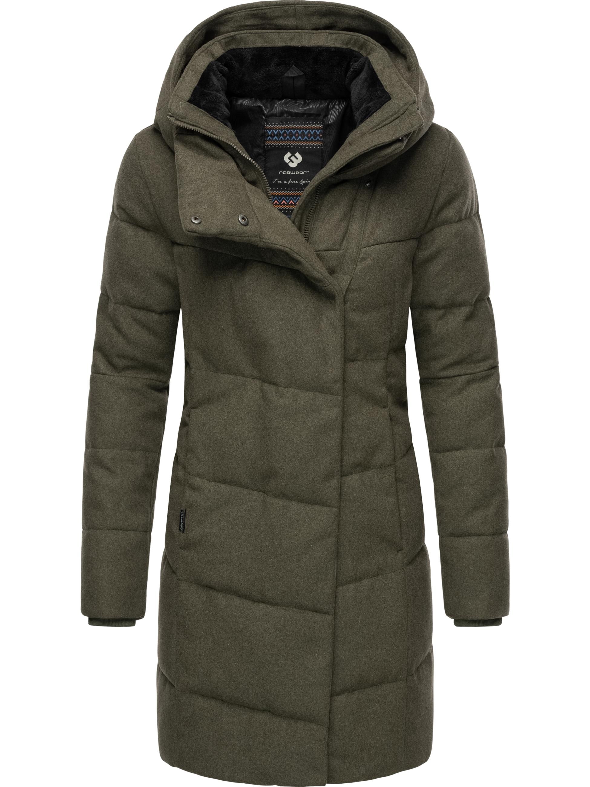 Wintermantel »Wintermantel Pavla Coat«, stylischer Damen Steppmantel in Woll-Optik