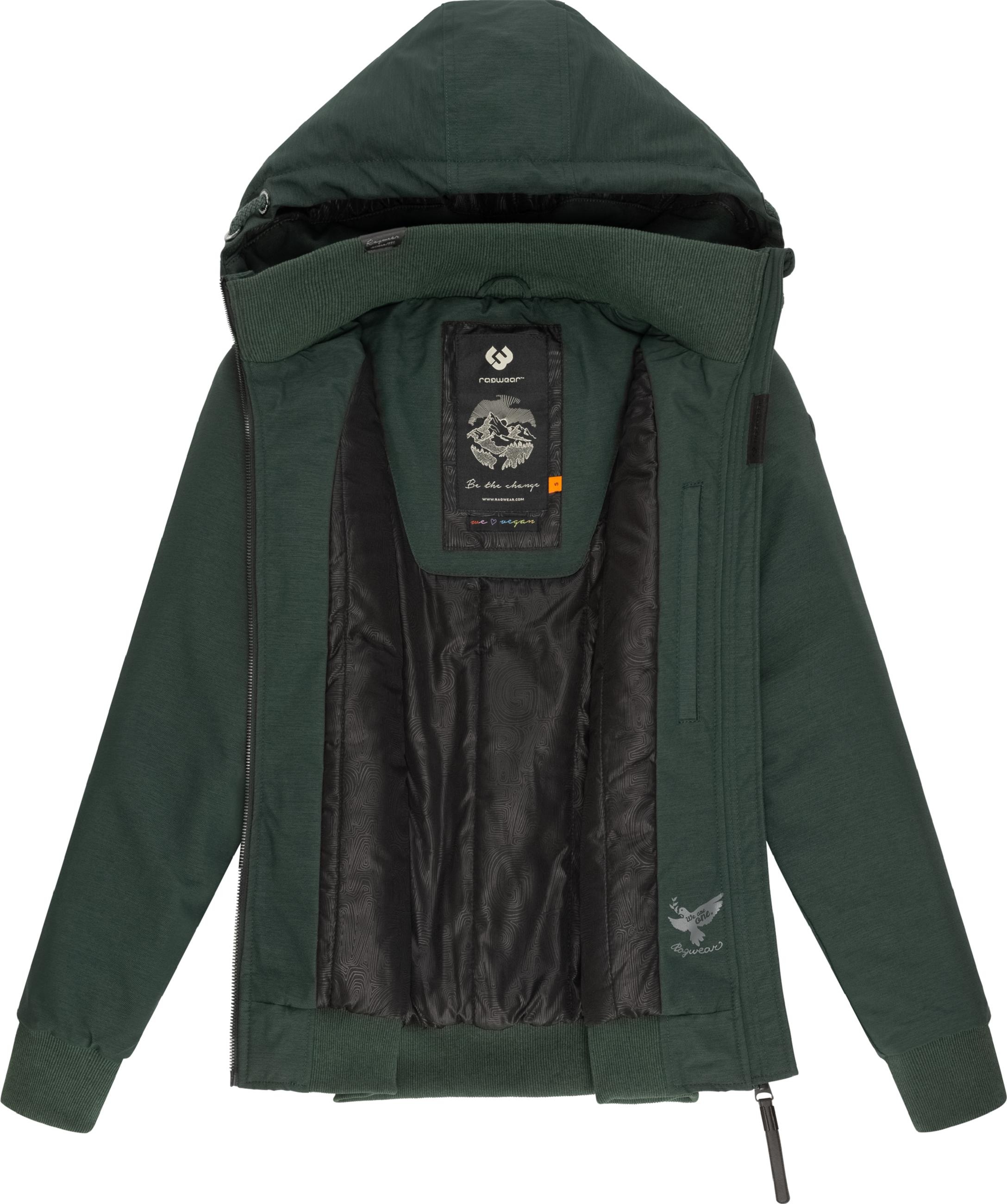 Ragwear Winterjacke »Winterjacke Nuggie Melange«