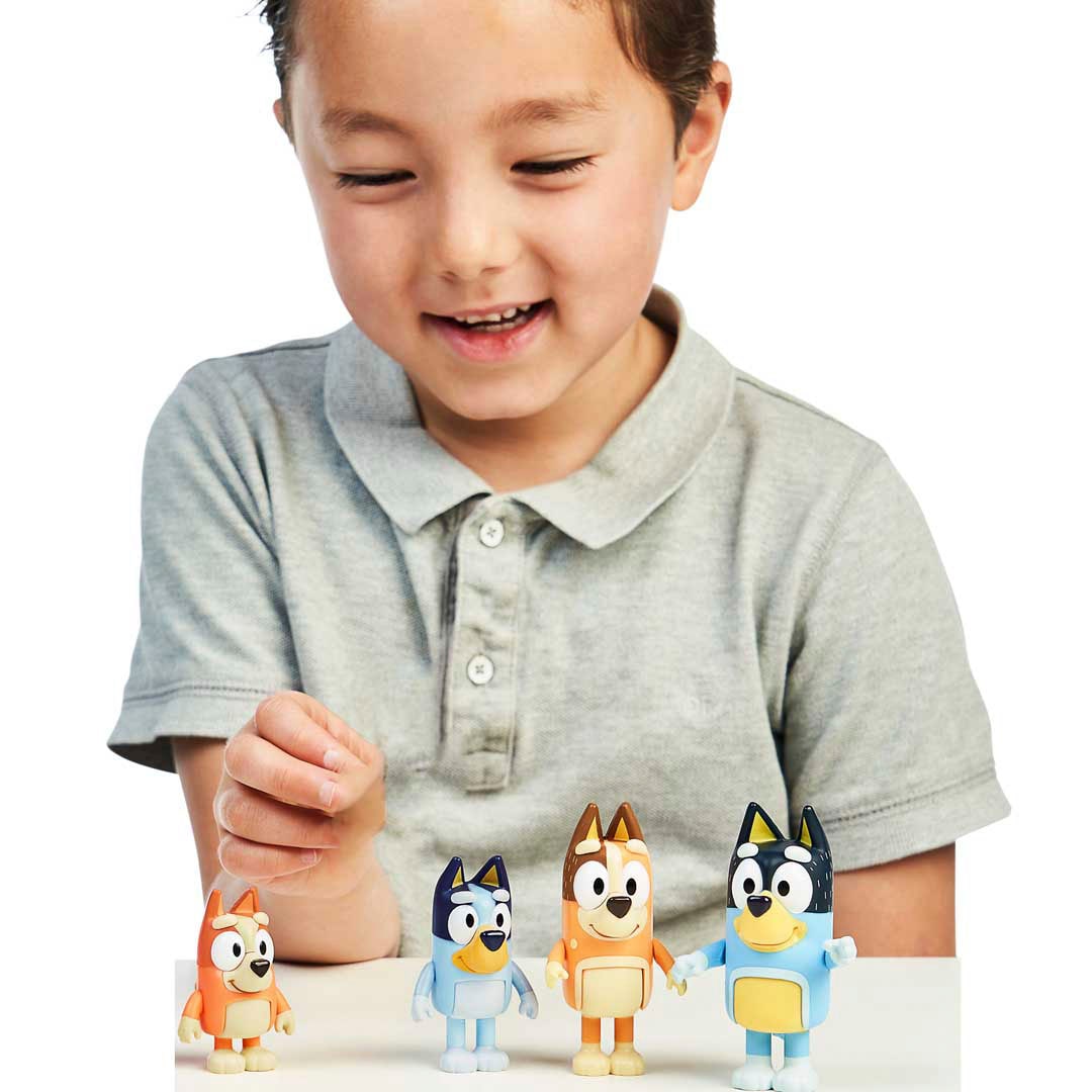 Moose Spielfigur »Bluey & Familie 4er Pack«