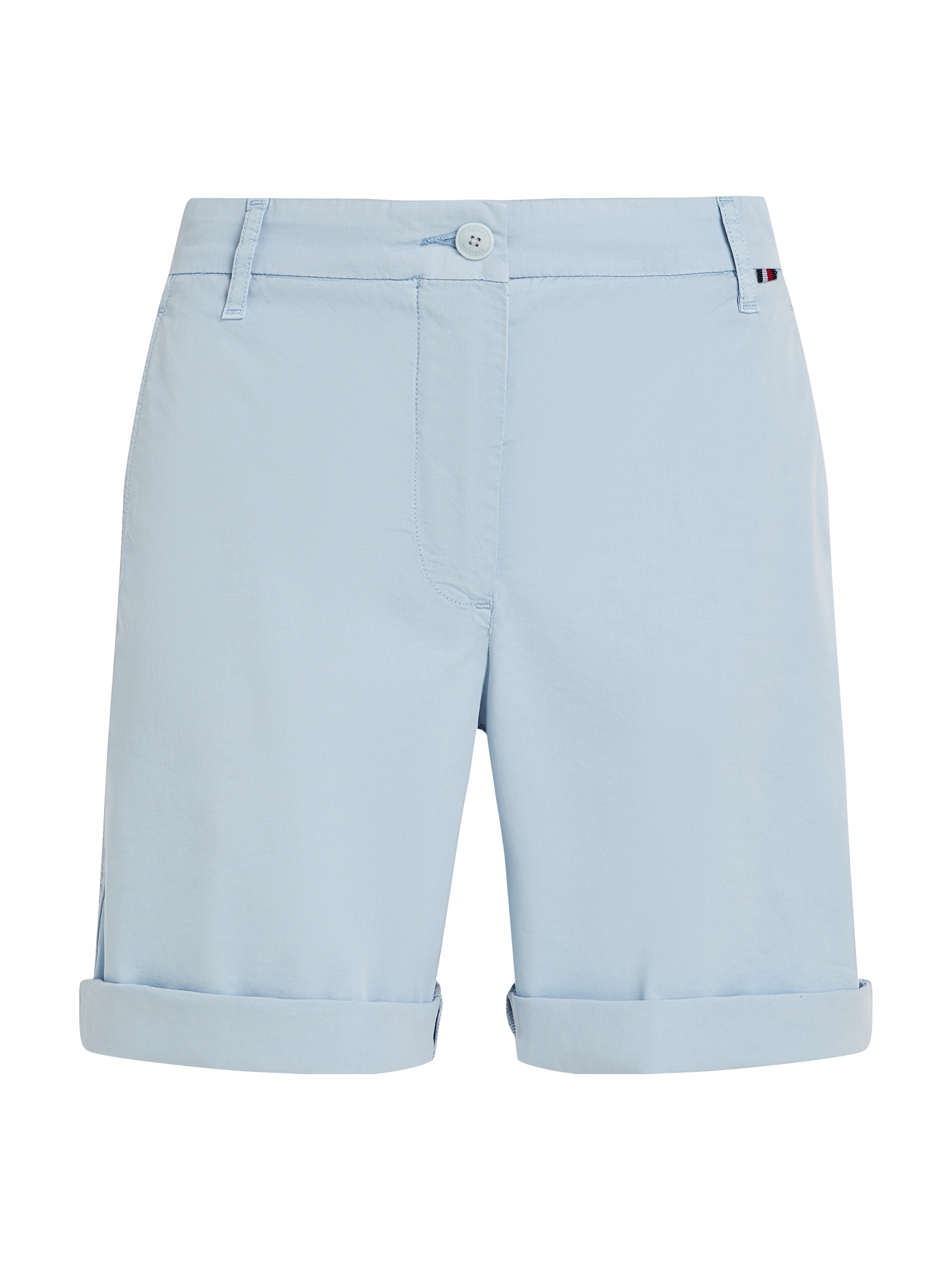 Tommy Hilfiger Chinoshorts »CO BLEND GMD CHINO SHORT«, mit Umschlagsaum