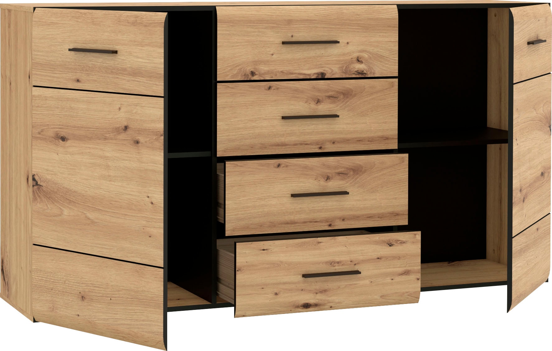 FORTE Sideboard »Seikola«, Breite ca. 169 cm