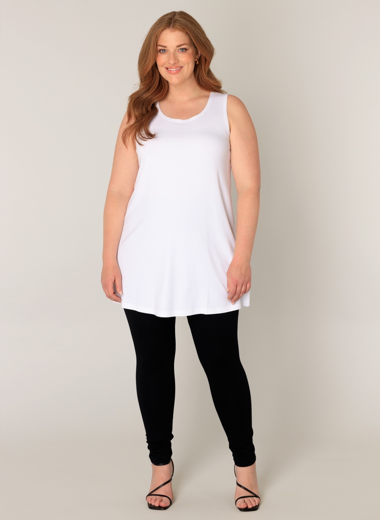 Base Level Curvy Longshirt »Abbigale«, Leicht ausgestellte A-Form