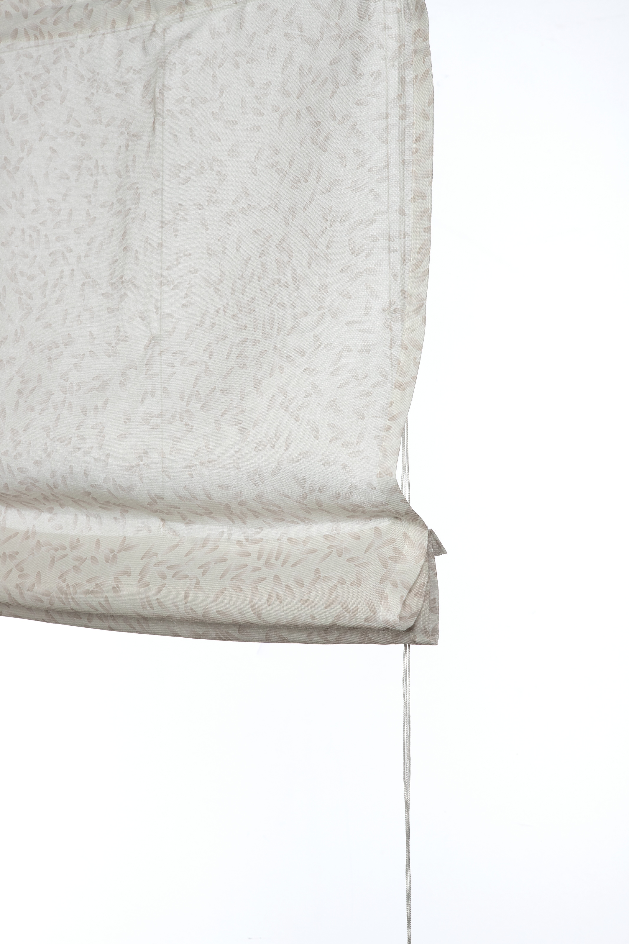 GARDINIA Raffrollo »GRS Zen Silence«, mit Hakenaufhängung, ohne Bohren, Stoff aus 50 % recyceltes Polyester