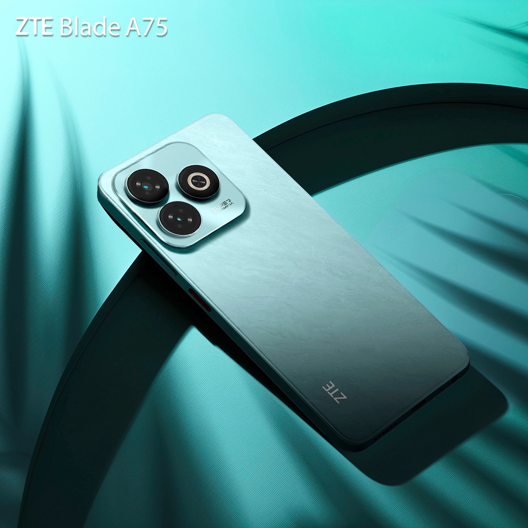 ZTE Smartphone »Blade A75«, grün, 16,76 cm/6,6 Zoll, 50 MP Kamera