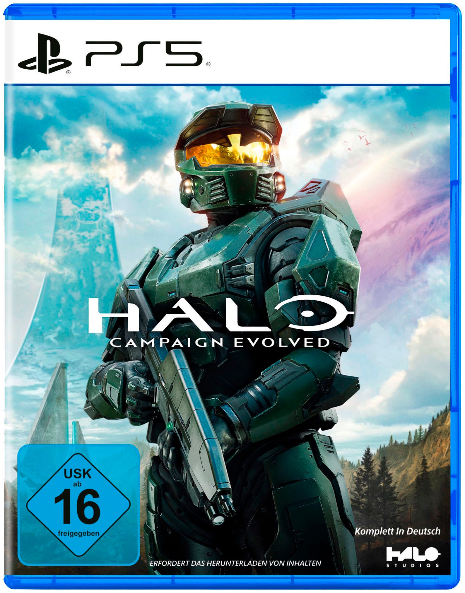 PlayStation 5 Konsolen-Set »PS5 Disk Edition (Slim) inkl. Halo: Campaign Evolved« 1.000 GB 1 TB