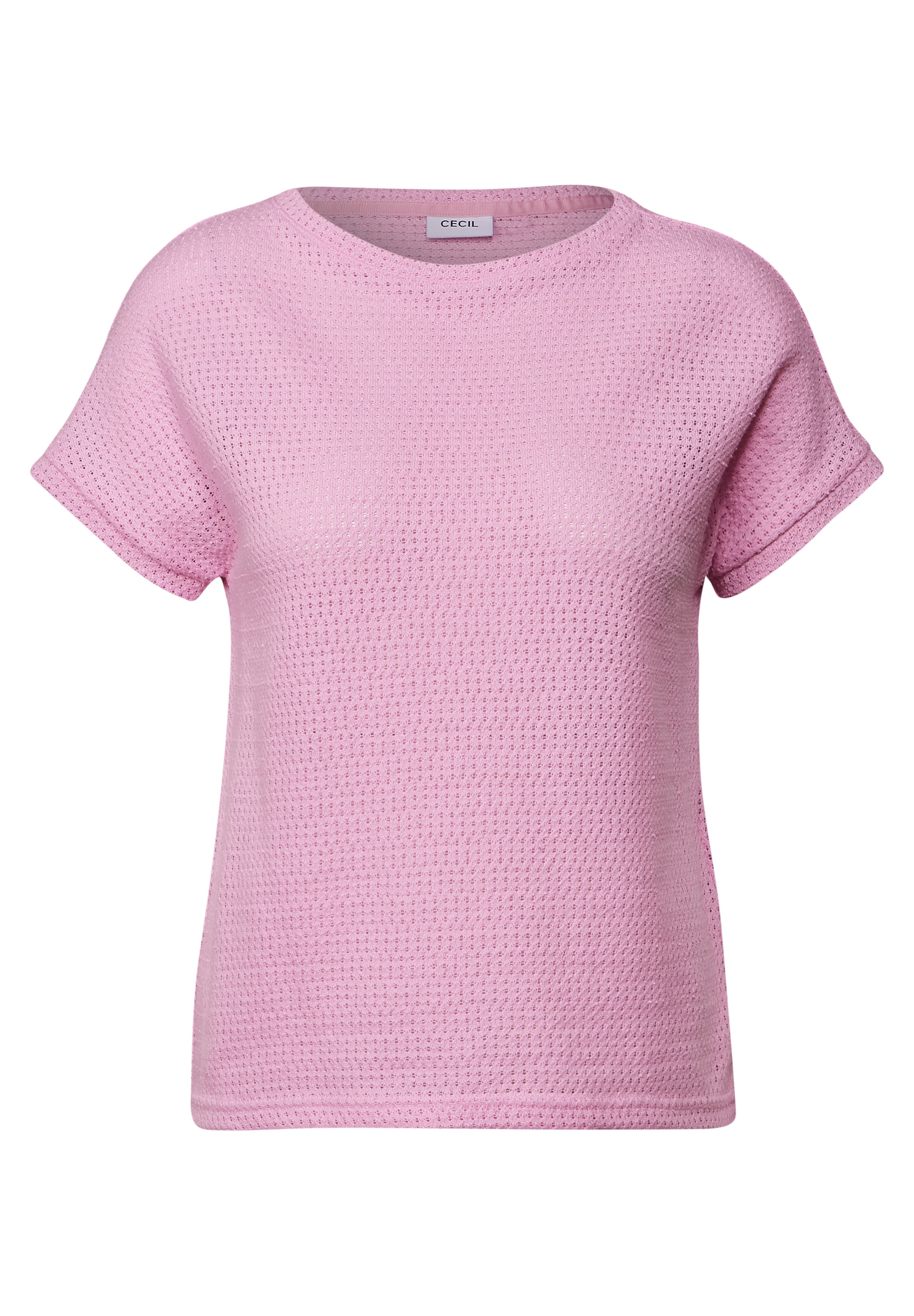Cecil T-Shirt, in luftiger Strick-Optik