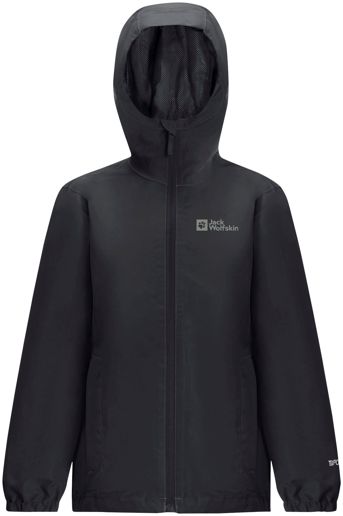 Jack Wolfskin Outdoorjacke »FLAZE JACKET K«, mit Kapuze, Atmungsaktiv & Wasserabweisend