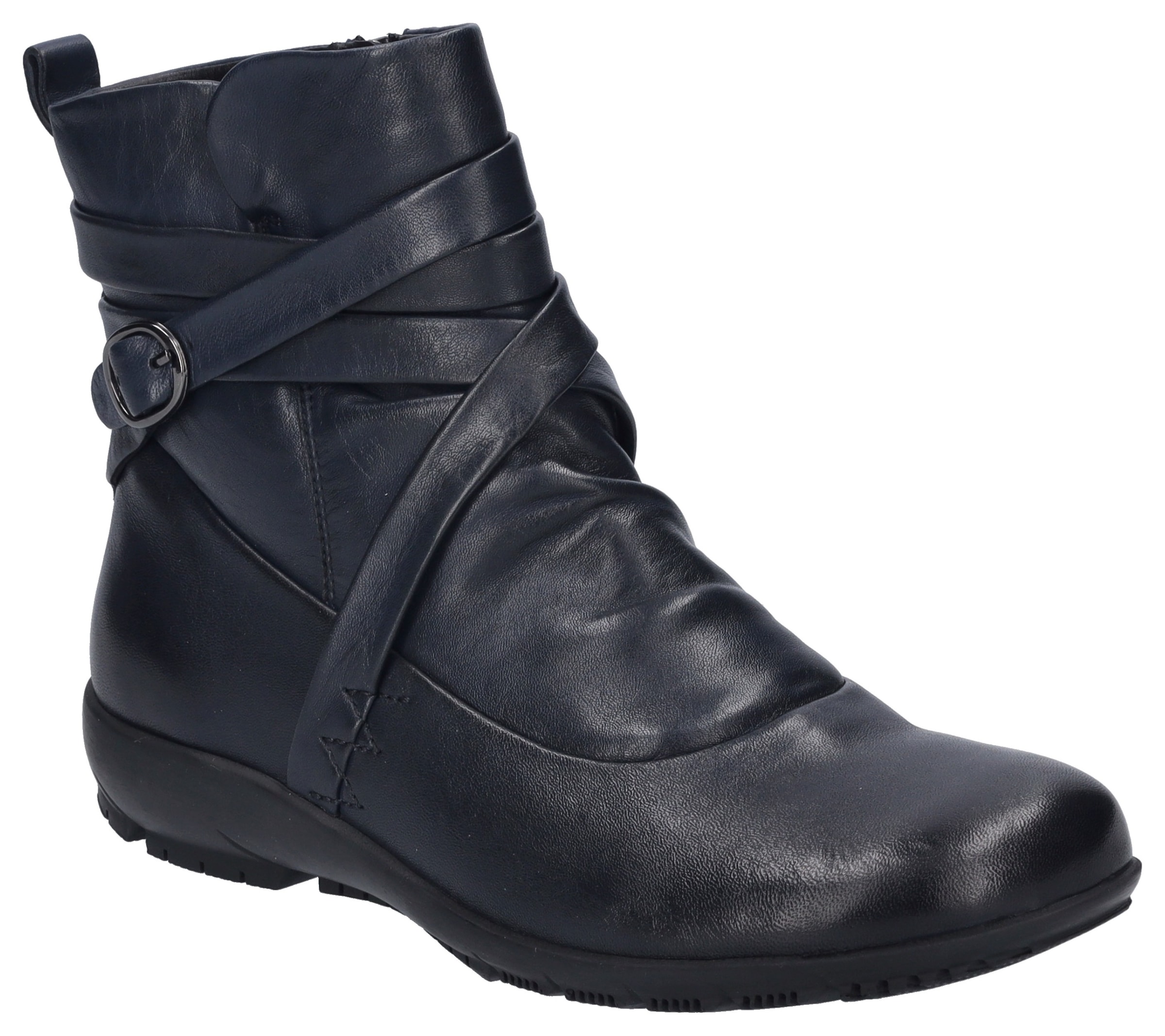 Josef Seibel Stiefelette »Charlotte 11«, Boots, Winterboots, Stiefel mit modischer Raffung