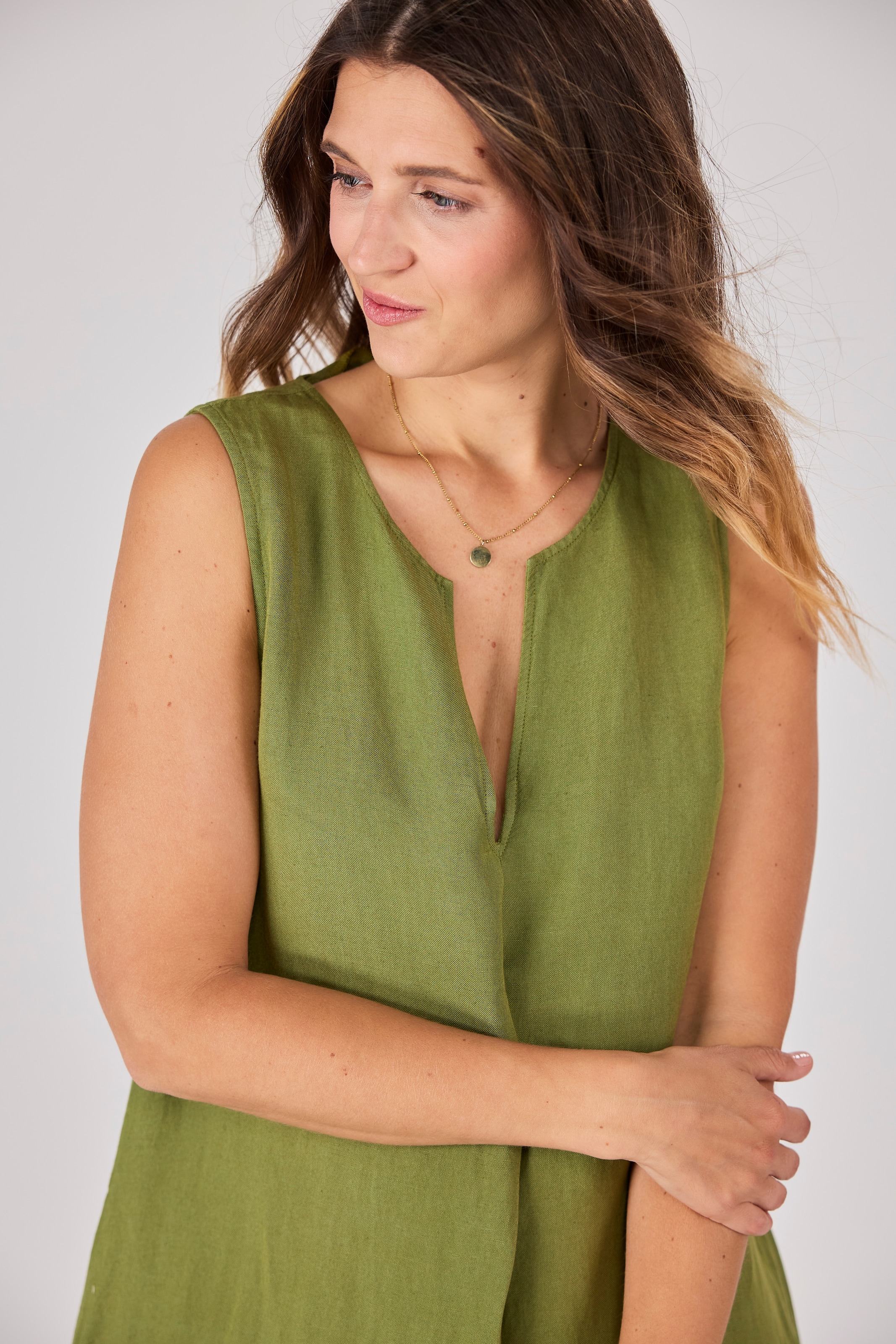 Lieblingsstück Sommerkleid »EnisaL«, mit Leinenanteil