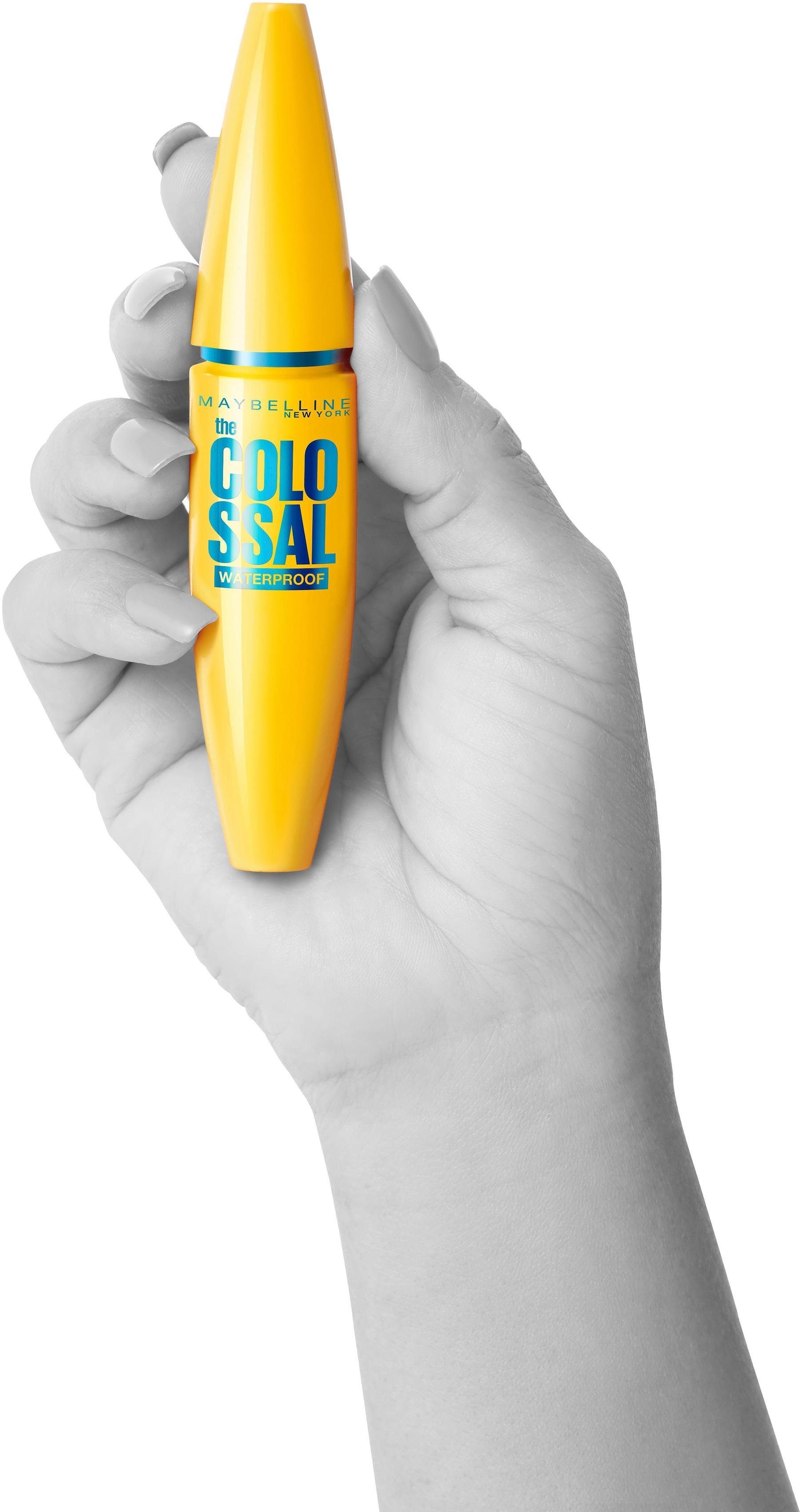 MAYBELLINE NEW YORK Mascara »VEX bei Collagen Colossal Waterproof«, Mit Bienenwachs und ♕