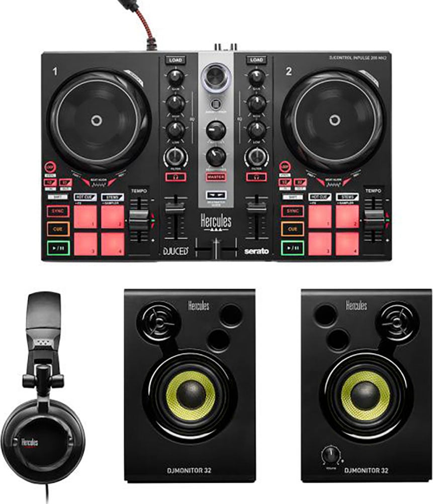 HERCULES DJ Controller »DJLearning Kit MK2«
