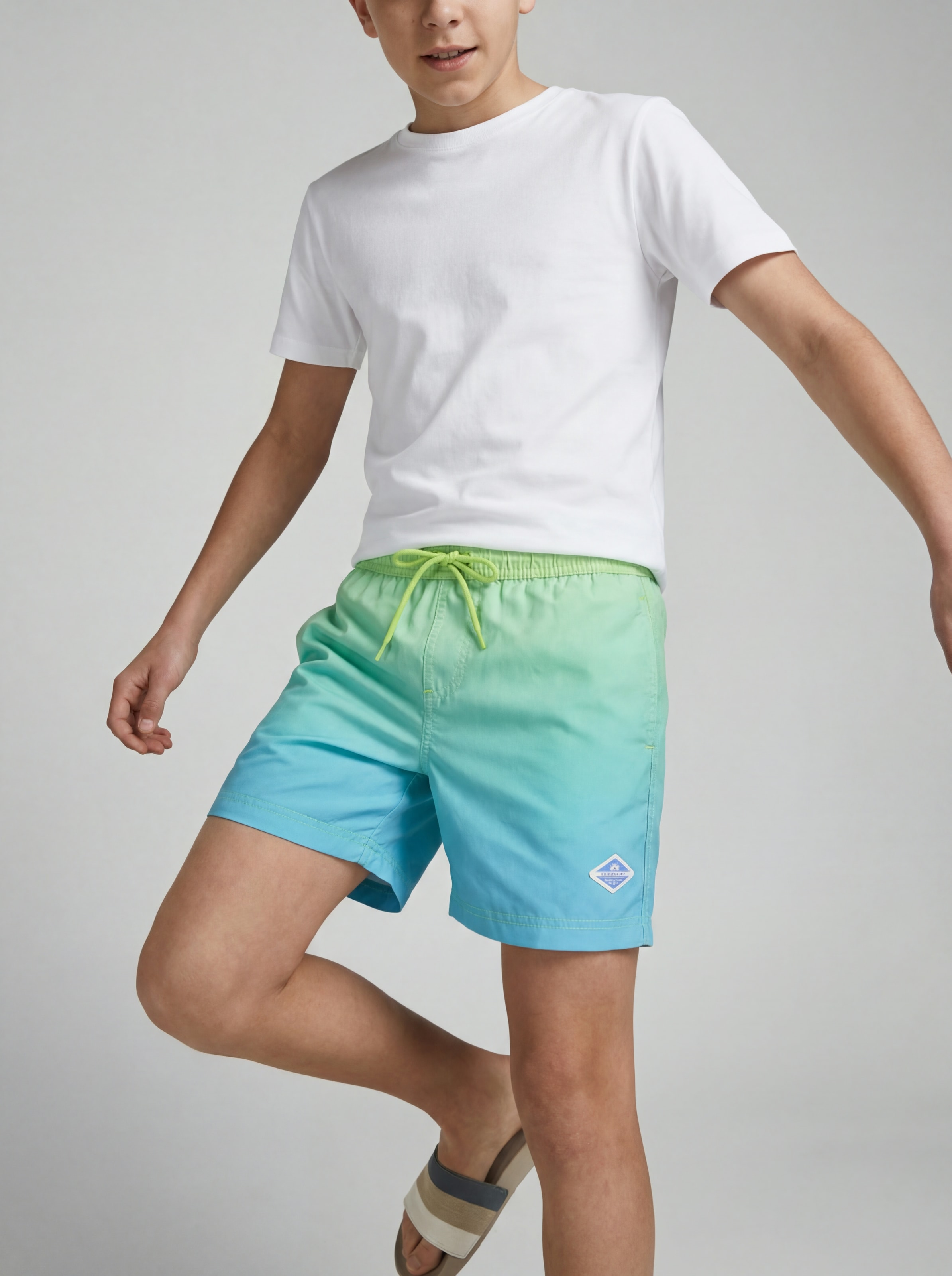 Jack & Jones Junior Badeshorts »JPSTMAUI HORIZON DIP DYE SWIM SHOR JNR«