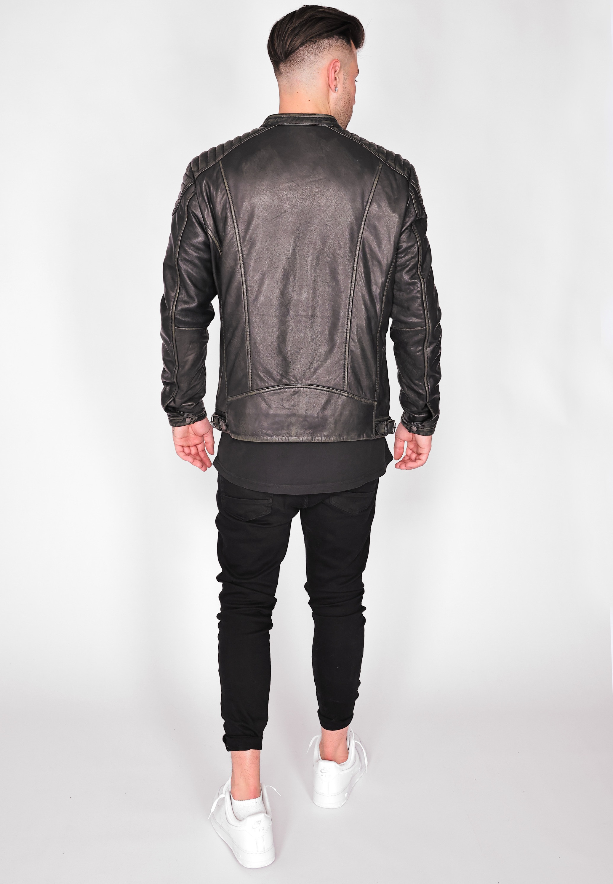 MUSTANG Bikerjacke »Lederjacke 31020234«