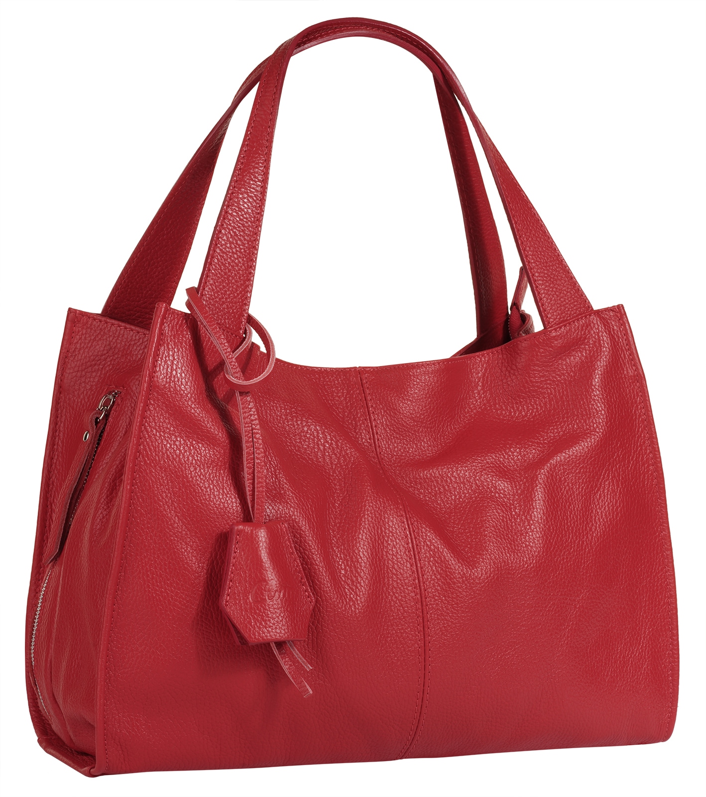 Cluty Shopper, echt Leder, Made in Italy