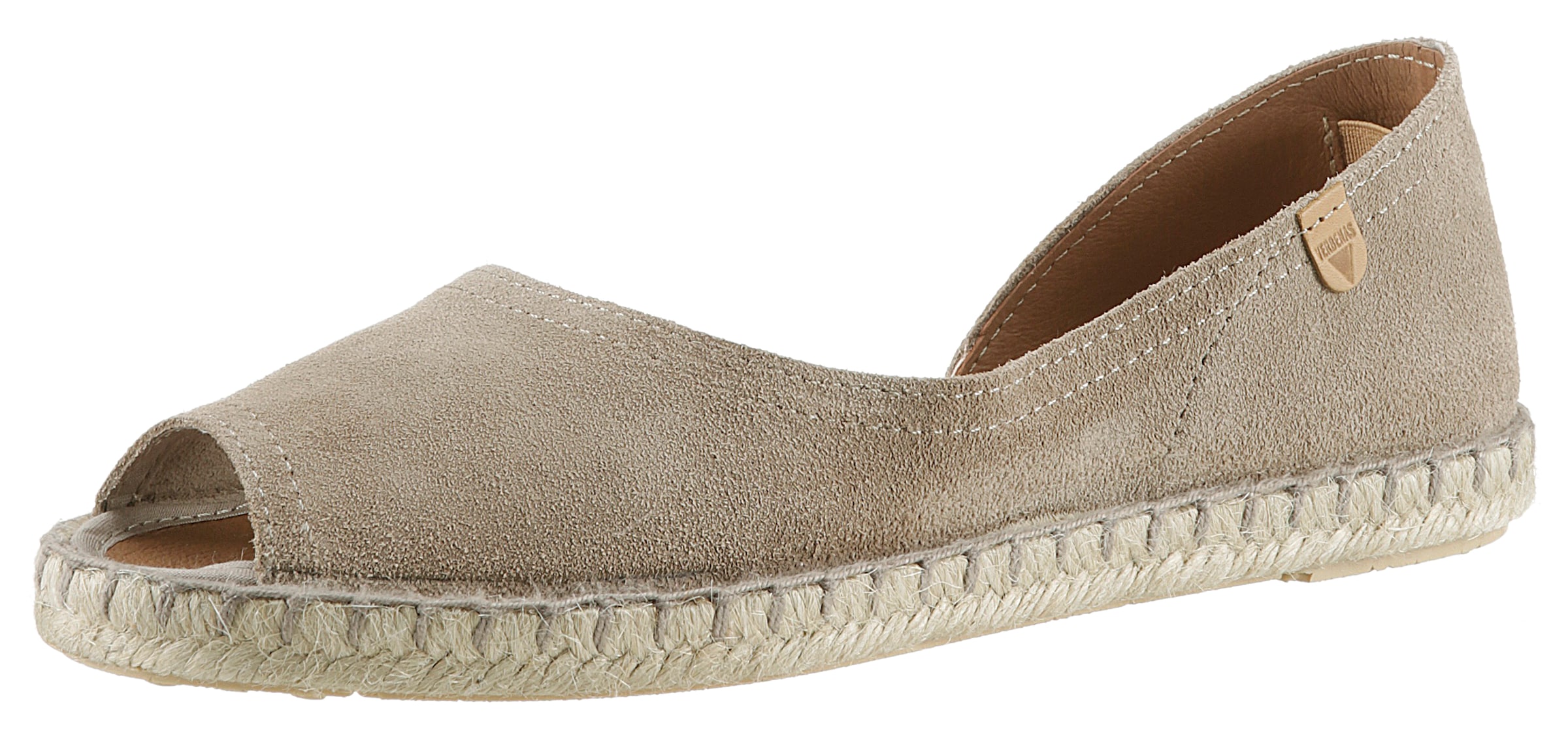 Espadrille »CRUZ SERRAJE«, Strandschuh, Sommerschuh, Loafer mit schönen Ziernähten