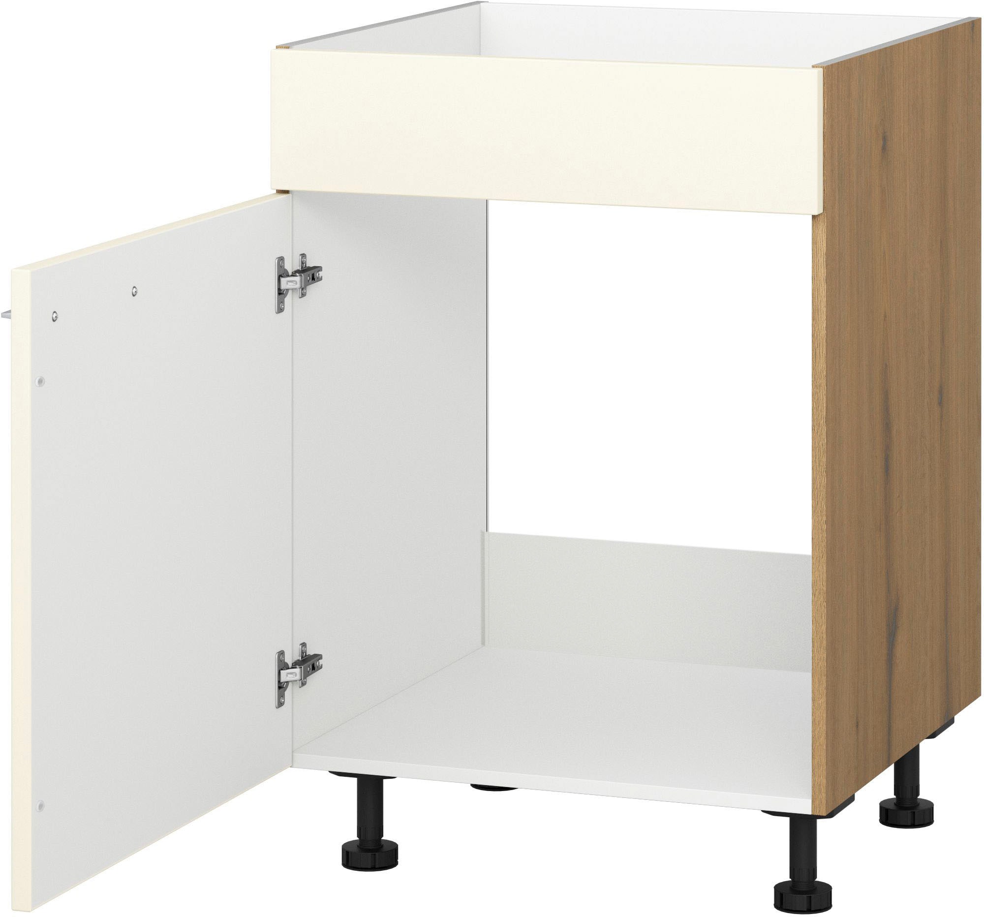 KOCHSTATION Spülenunterschrank »KS-Trea SPBL60« Breite 60 cm, Höhe 75 cm