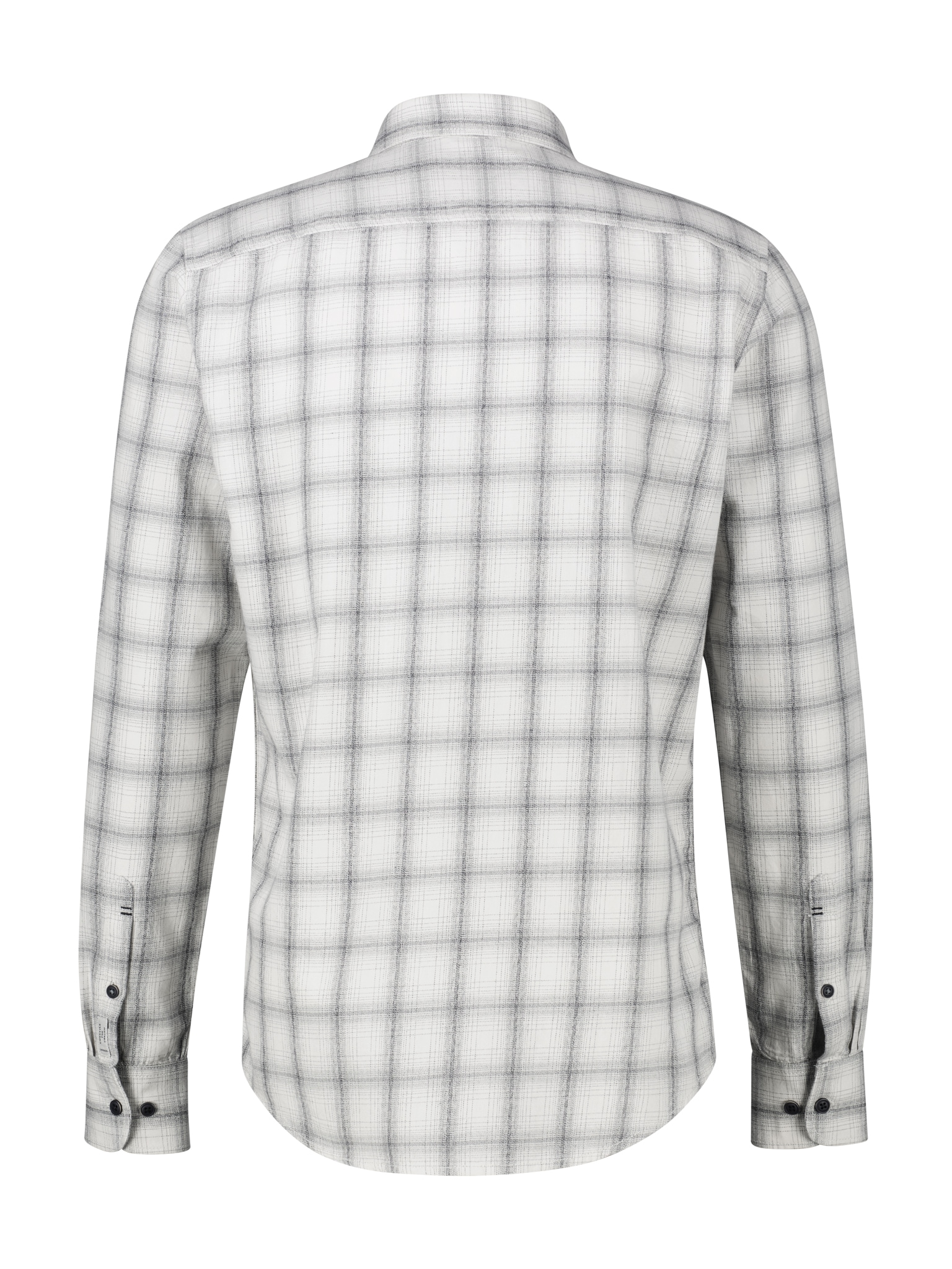 LERROS Karohemd langarm, mit Knopfleiste