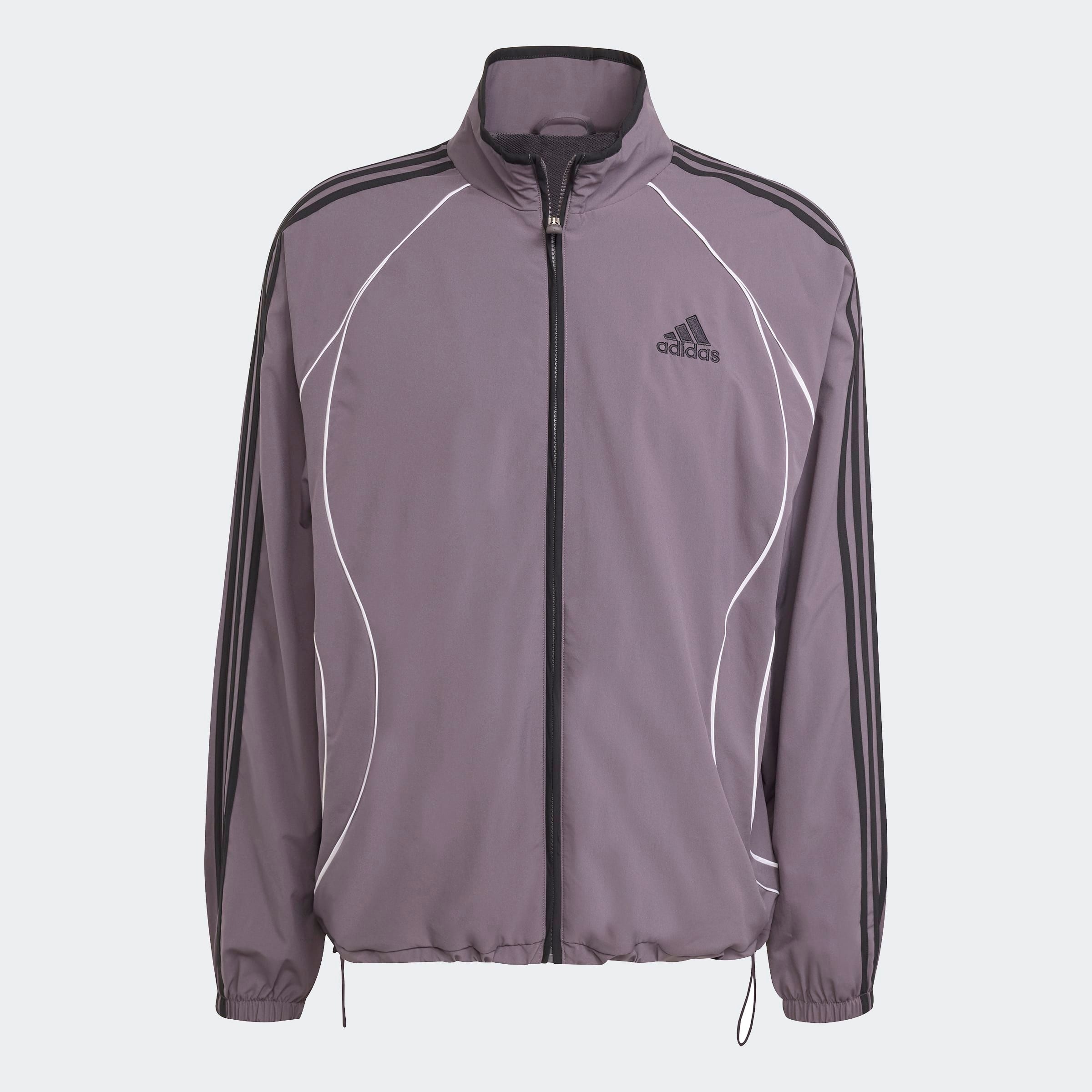 adidas Originals Sommerjacke »TEAMGEIST TT« mit hohem Kragen, aus gewebtem Polyester, lockere Passform