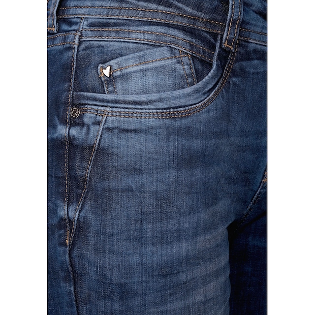 STREET ONE Röhrenjeans »Jane«, mit stretchy Material bei ♕