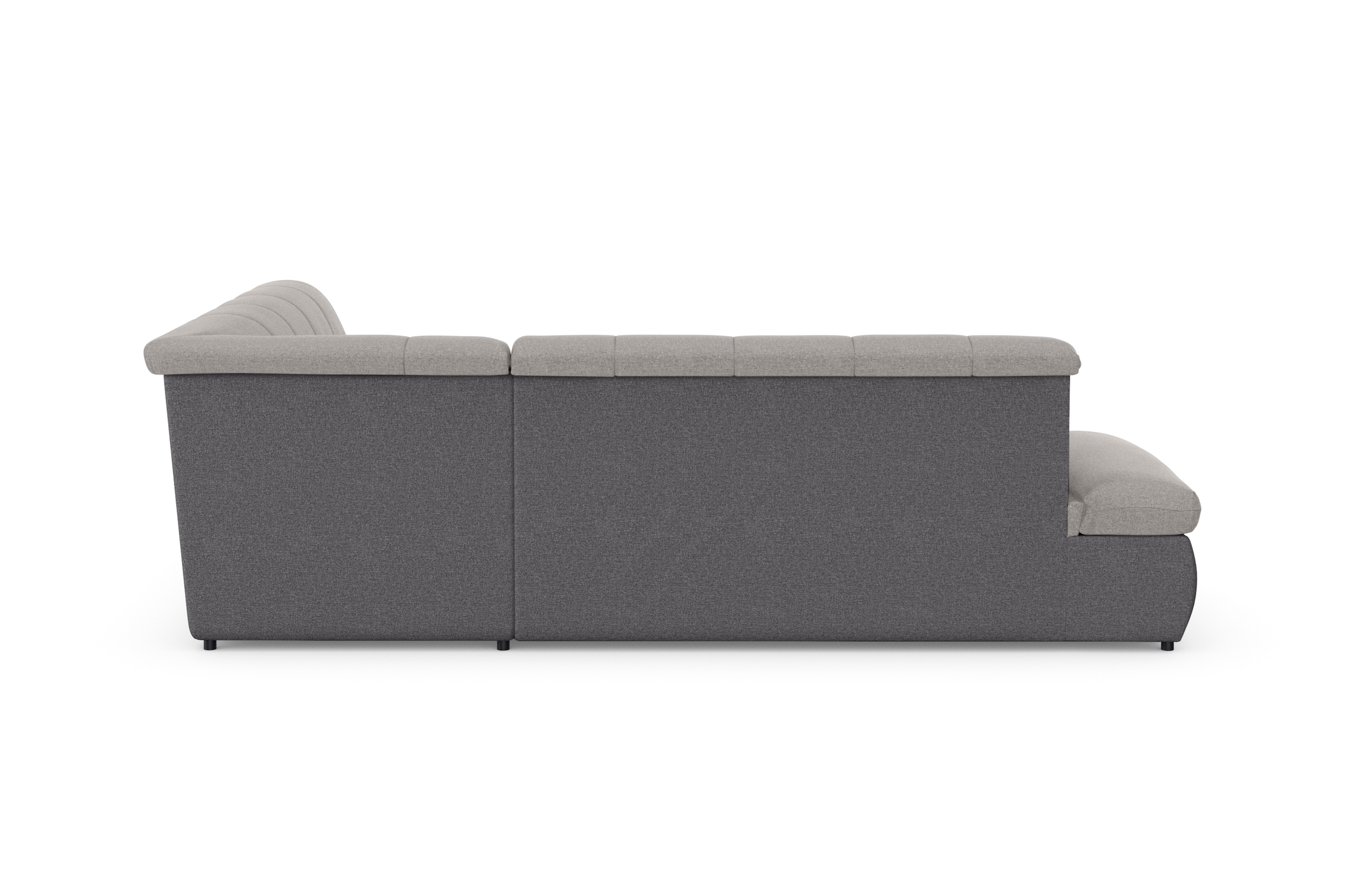 DOMO collection Ecksofa »Moric  L-Form« wahlweise mit Bettfunktion und Armlehnenverstellung, auch in Cord