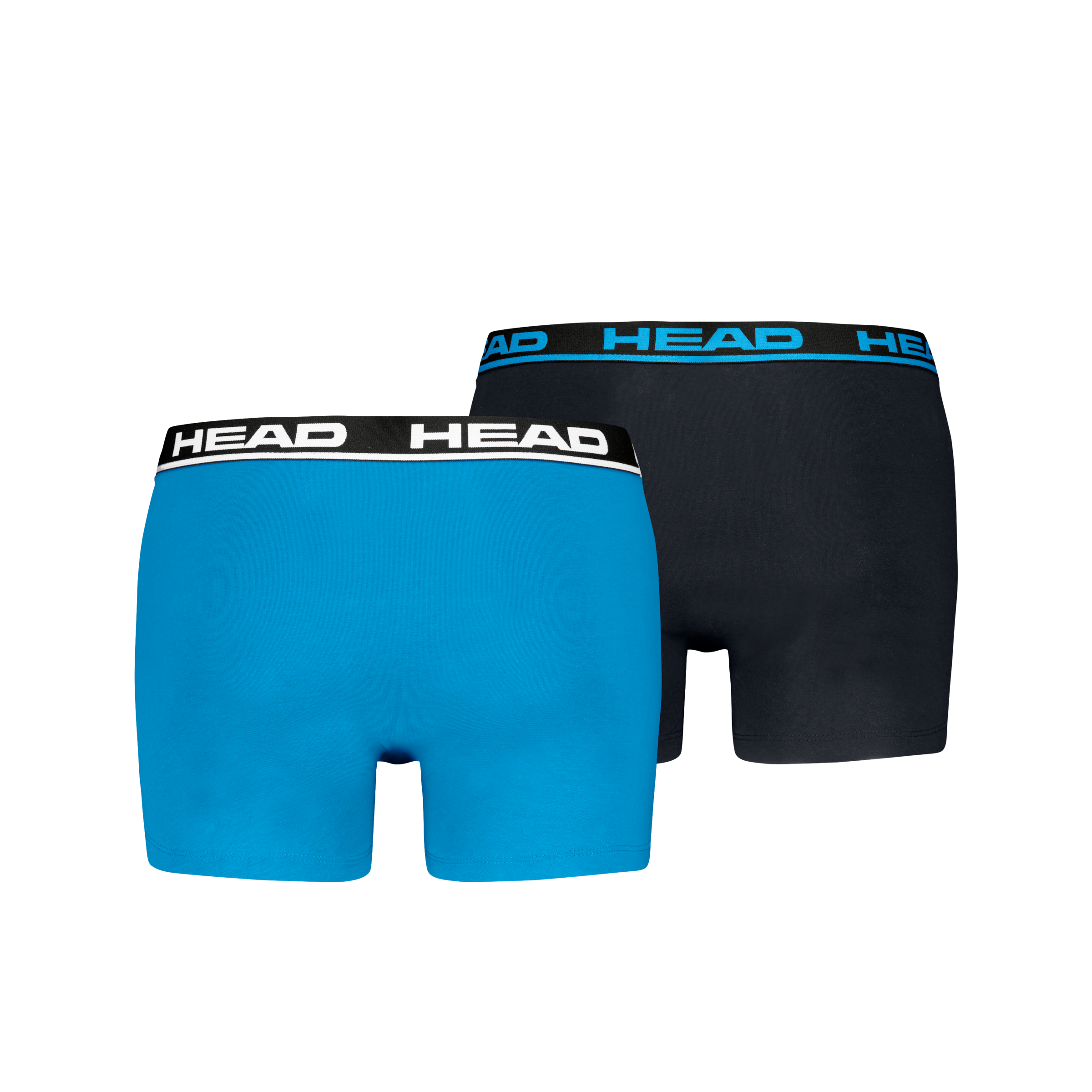 Head Boxershorts »HEAD BASIC BOXER 2P«, (2er Pack), mit elastischem Logobund