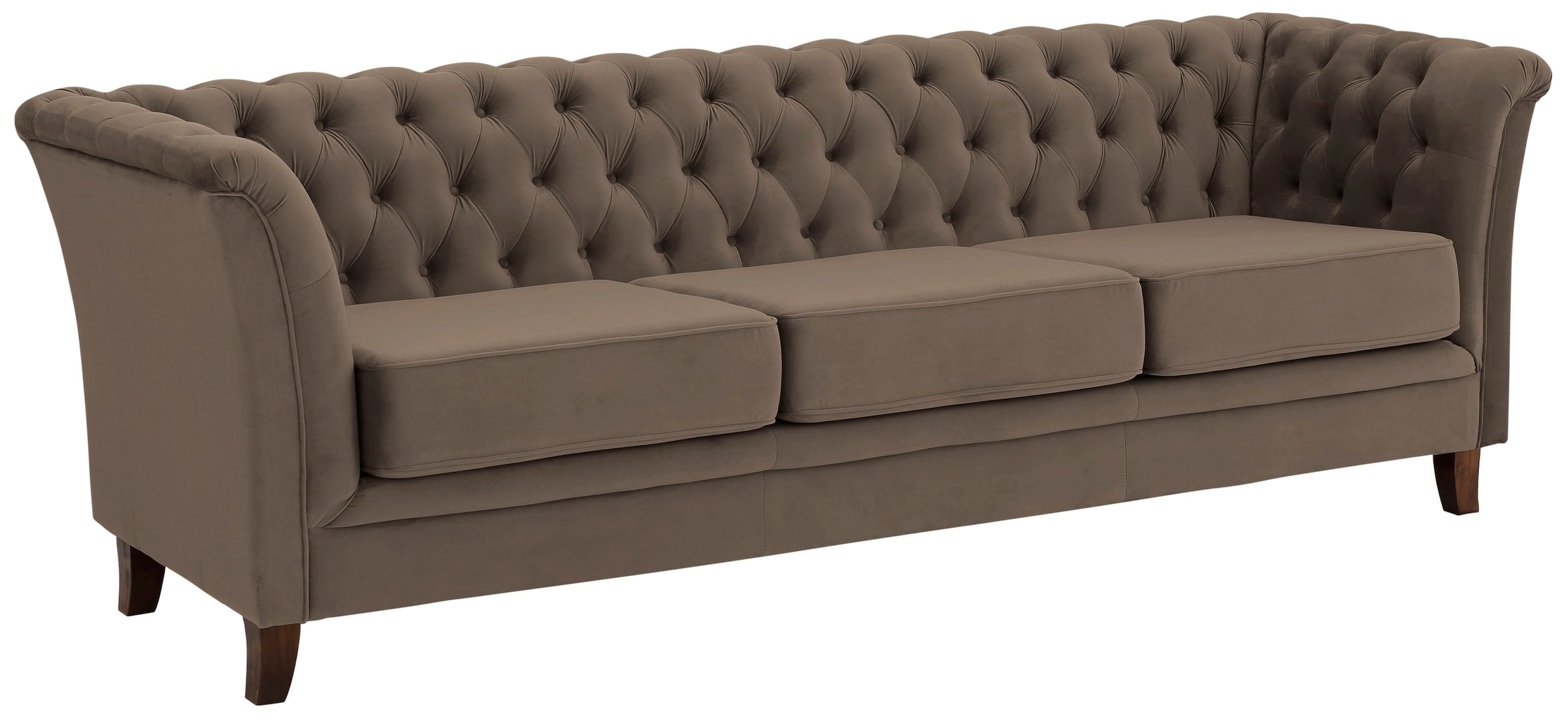 Home affaire Chesterfield-Sofa »Dover«, aufwändige Knopfheftung in Chesterfield-Optik