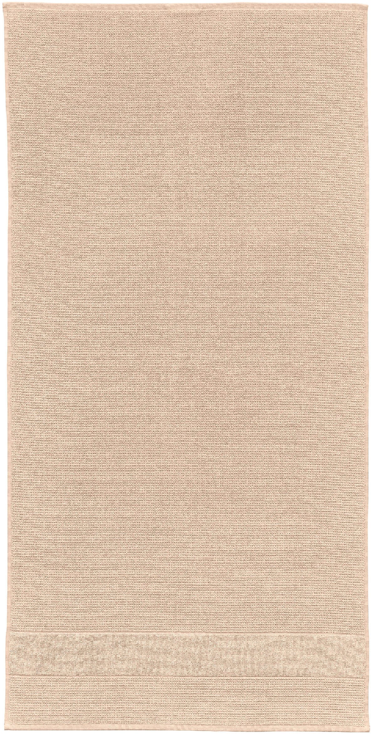 Schiesser Duschtücher »Turin aus 100% Baumwolle in dezenter Reiskornoptik«, (Set, 2 St., 2er Set Badetücher 70 x 140 cm), MADE IN GREEN by OEKO-TEX®
