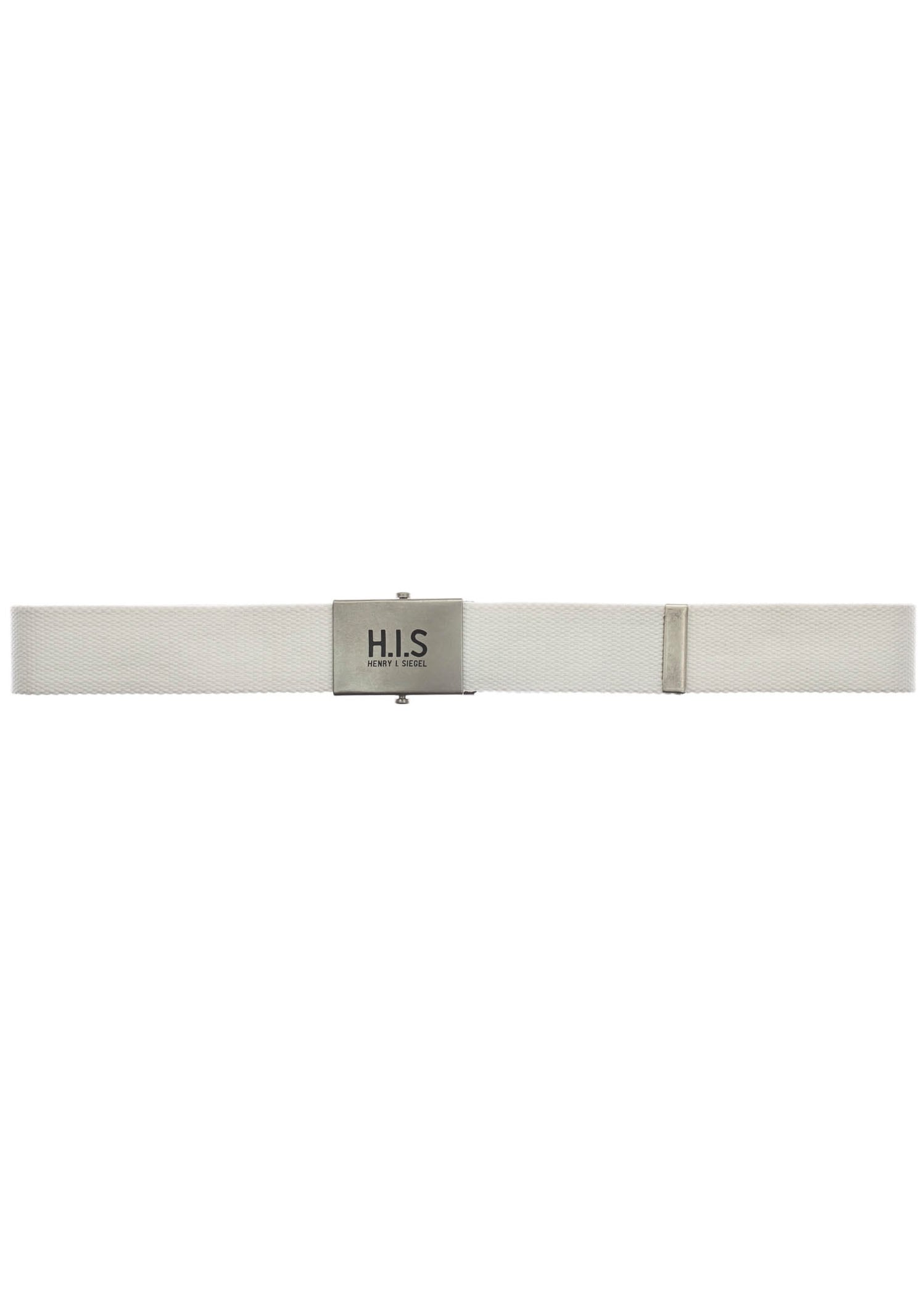 H.I.S Stoffgürtel, Bandgürtel mit der Logo auf UNIVERSAL H.I.S kaufen online Koppelschließe 