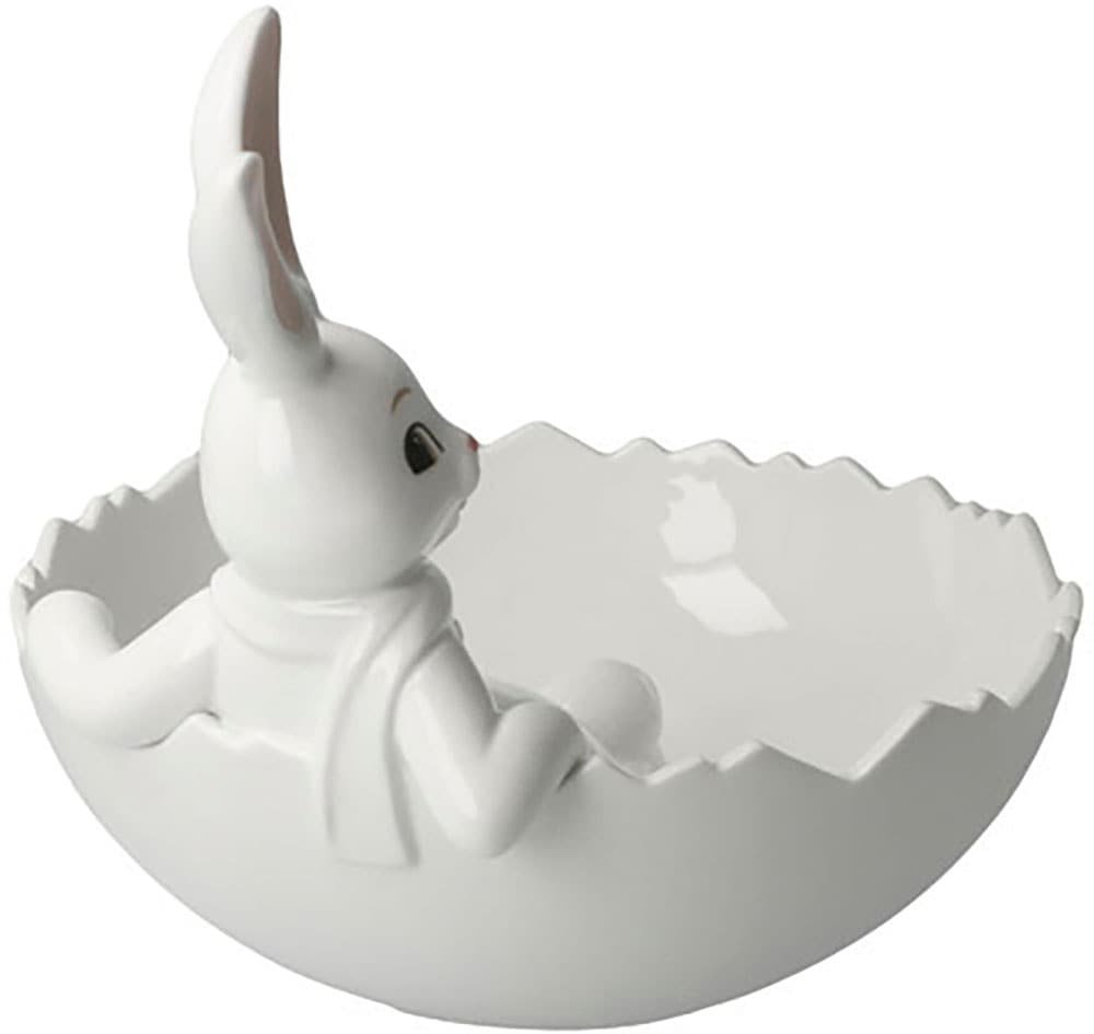 Goebel Osterhase »Figur Hase mit Schale Snow White - Sweets for my Sweet«, Osterfigur, Dekofigur, Ostern, Osterdekoration