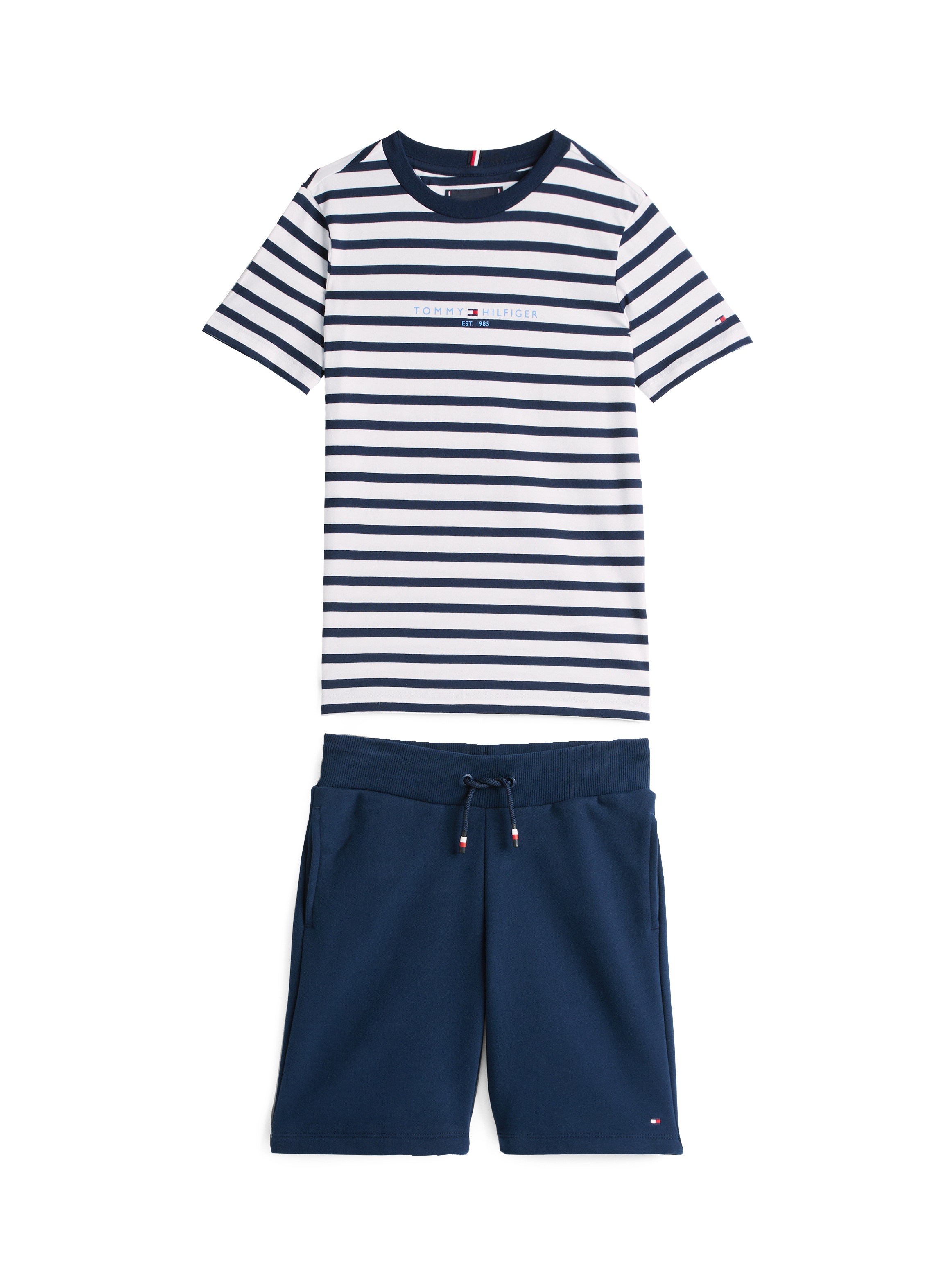 Tommy Hilfiger T-Shirt & Shorts »ESSENTIAL SET«, mit Logoschriftzug