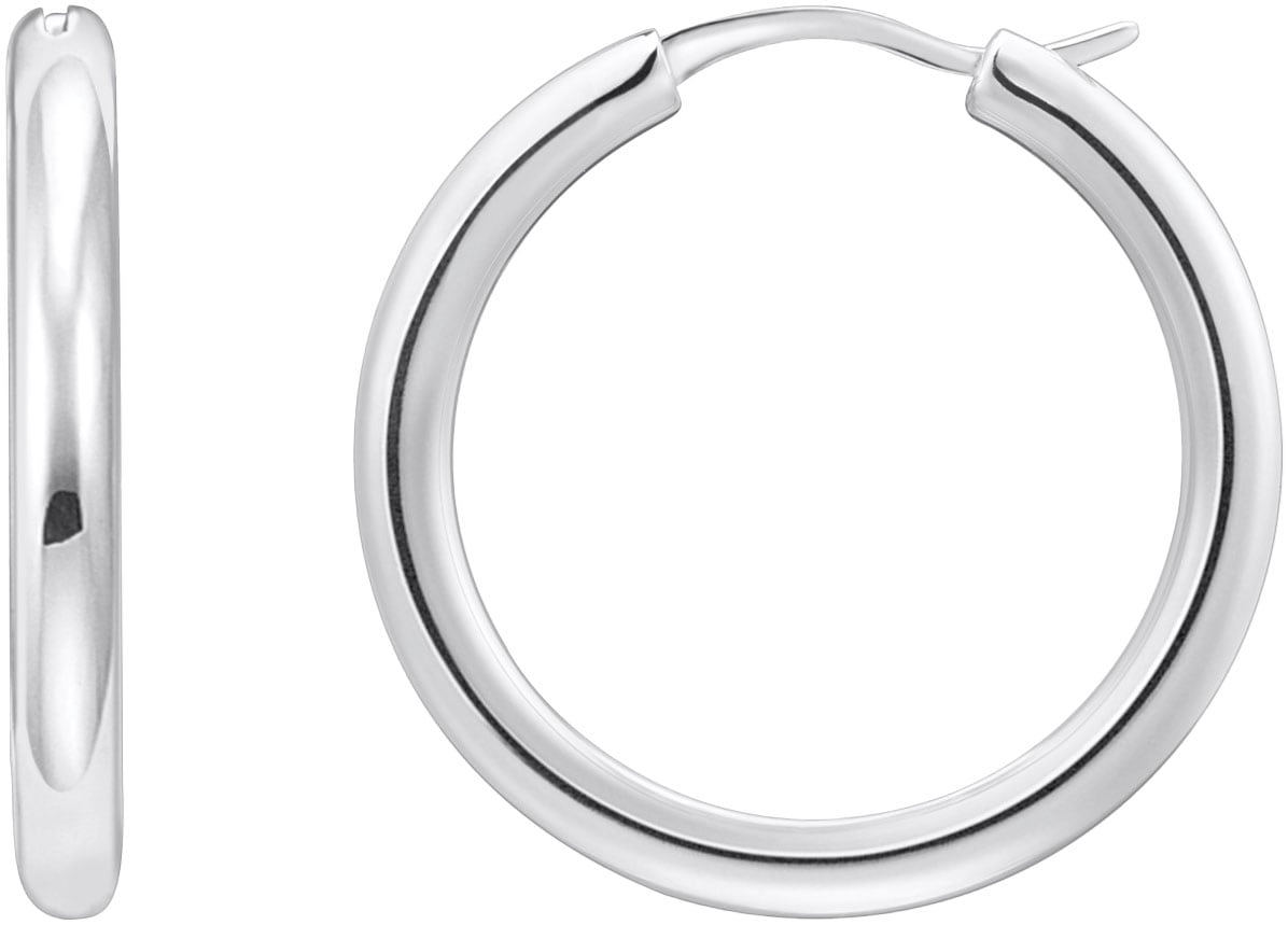 THOMAS SABO Sterling Silver 26.8mm Slim Classic Hoop Earrings CR745-001-21