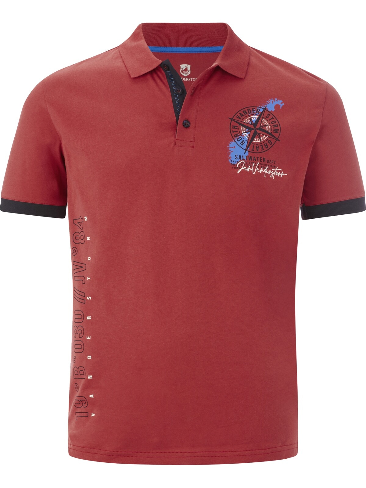 Jan Vanderstorm Poloshirt »Poloshirt ARKHOLM«, (1 tlg.)