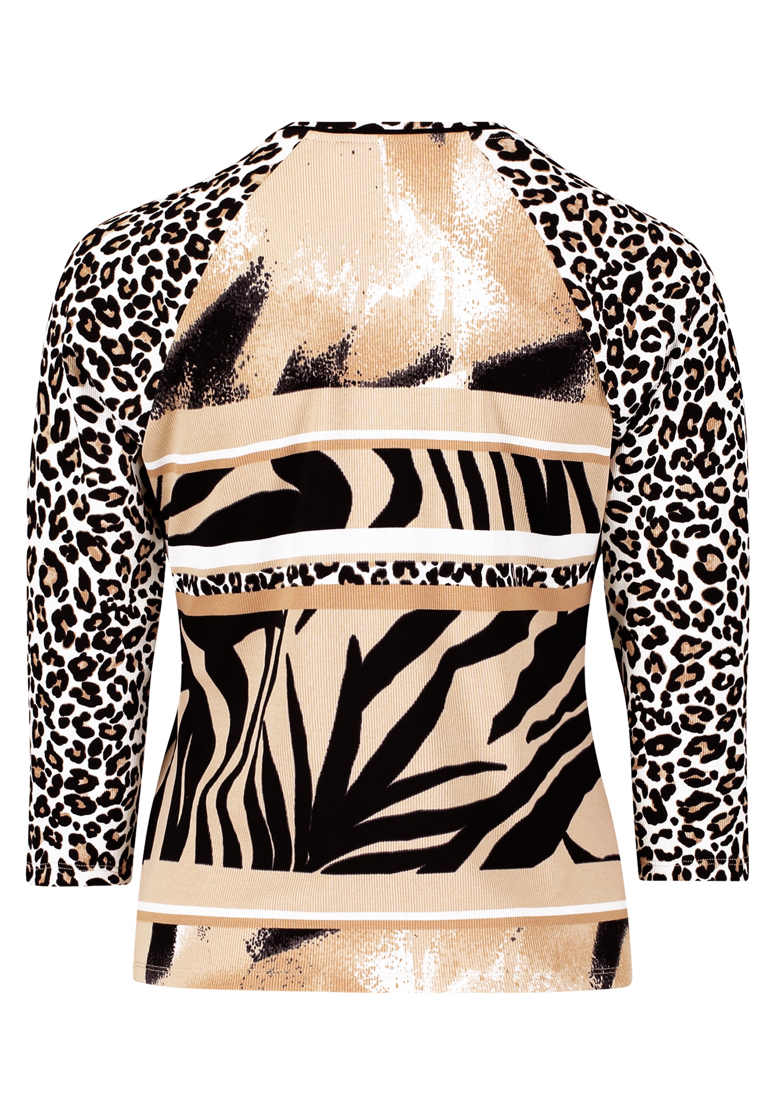 Betty Barclay T-Shirt »Shirtjacke mit Rippenstruktur«