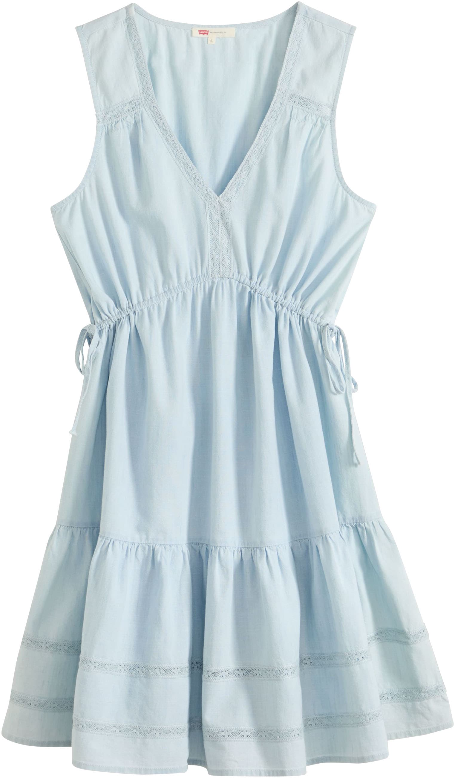 Levi's® Sommerkleid »LULU SL MINI DRESS« Ohne Taschen mit Häkel-Details und Ärmellos