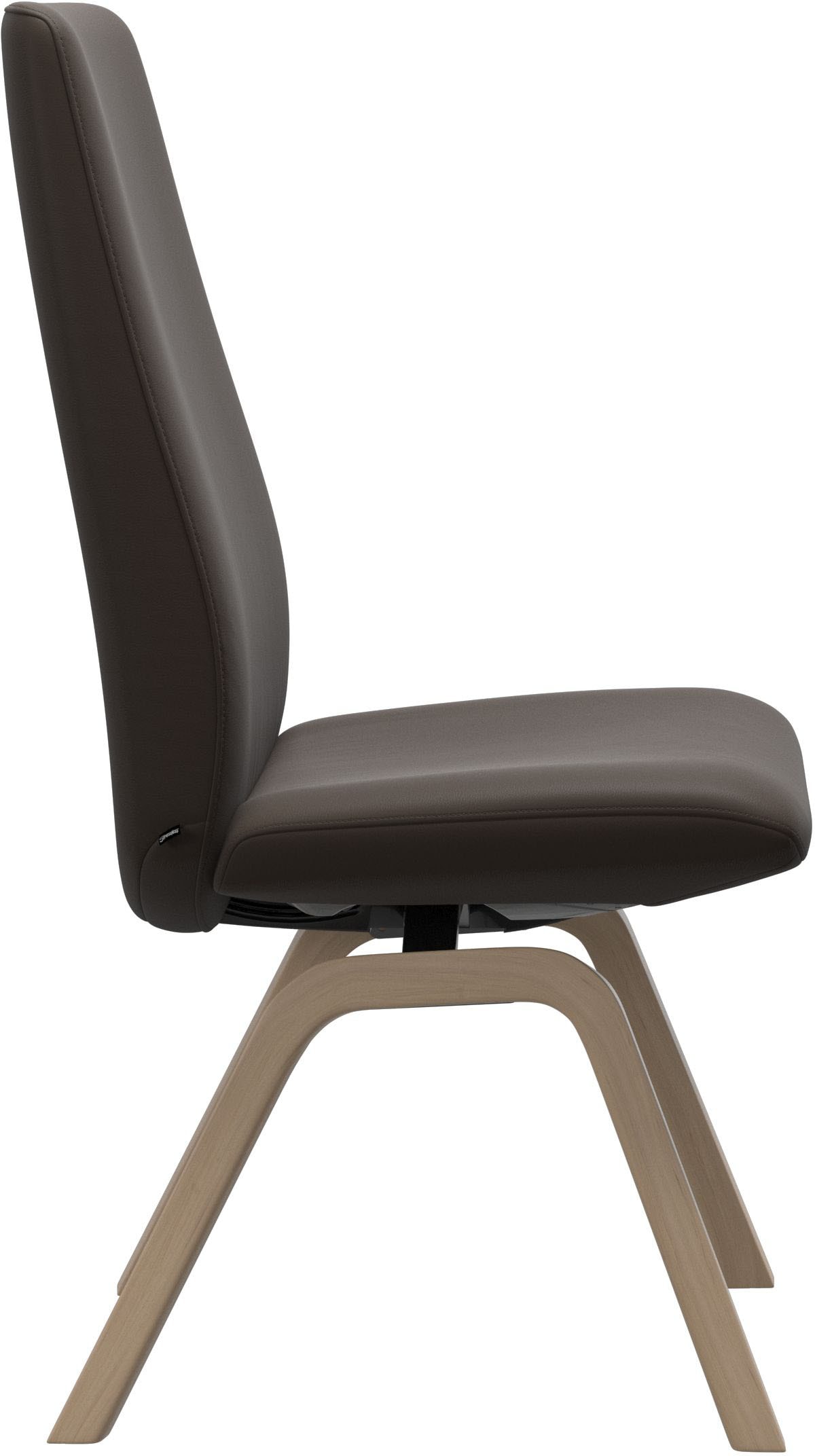 Stressless® Polsterstuhl »Laurel«, Leder BATICK, High Back, Größe L, mit schräggestellten Beinen in Schwarz
