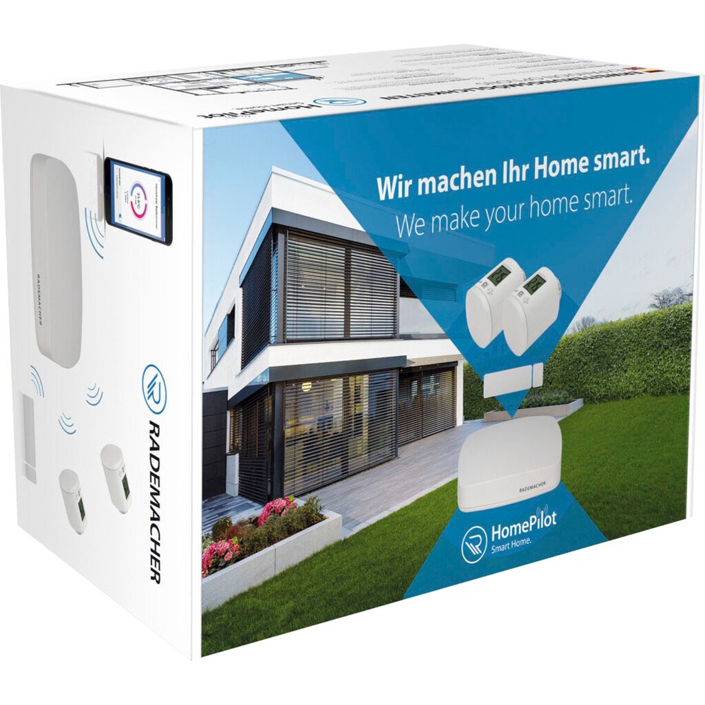 Rademacher Smart-Home Starter-Set »Aktionspaket ''Heizen''«, (Set, 2x DuoFern Heizkörperstellantrieb, DuoFern Fenster-/Türkontakt)