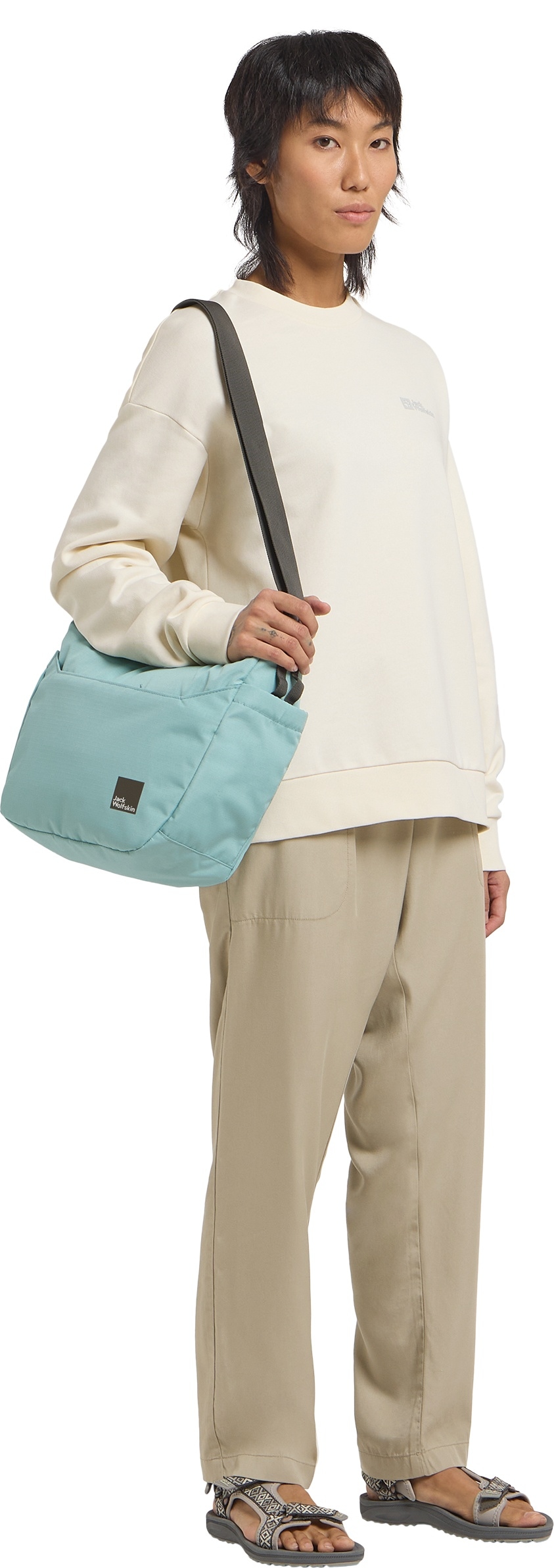 Jack Wolfskin Langarmshirt »ESSENTIAL CREWNECK W«