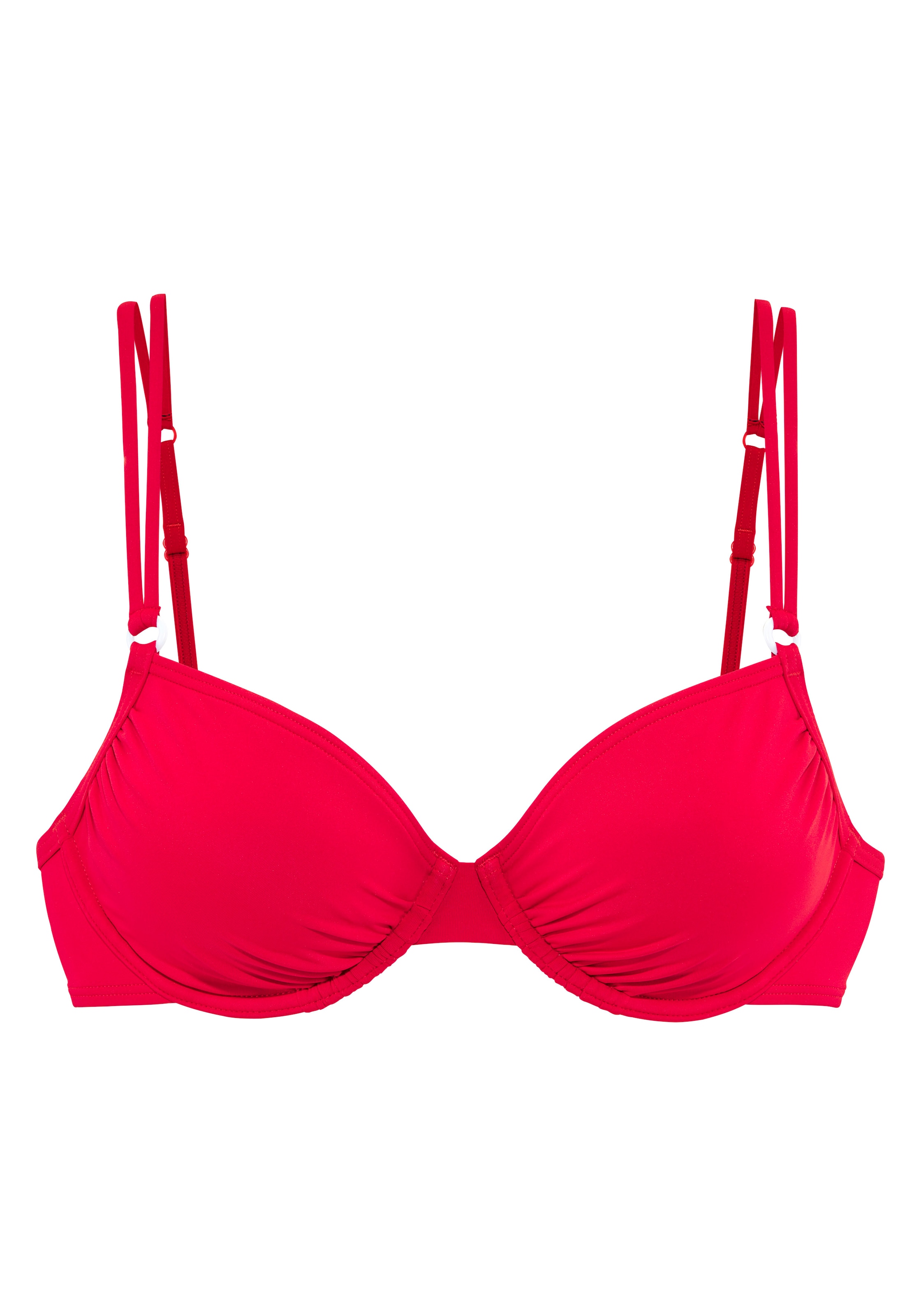 s.Oliver Bügel-Bikini-Top »Beverly« mit kontrastfarbigen Zierringen