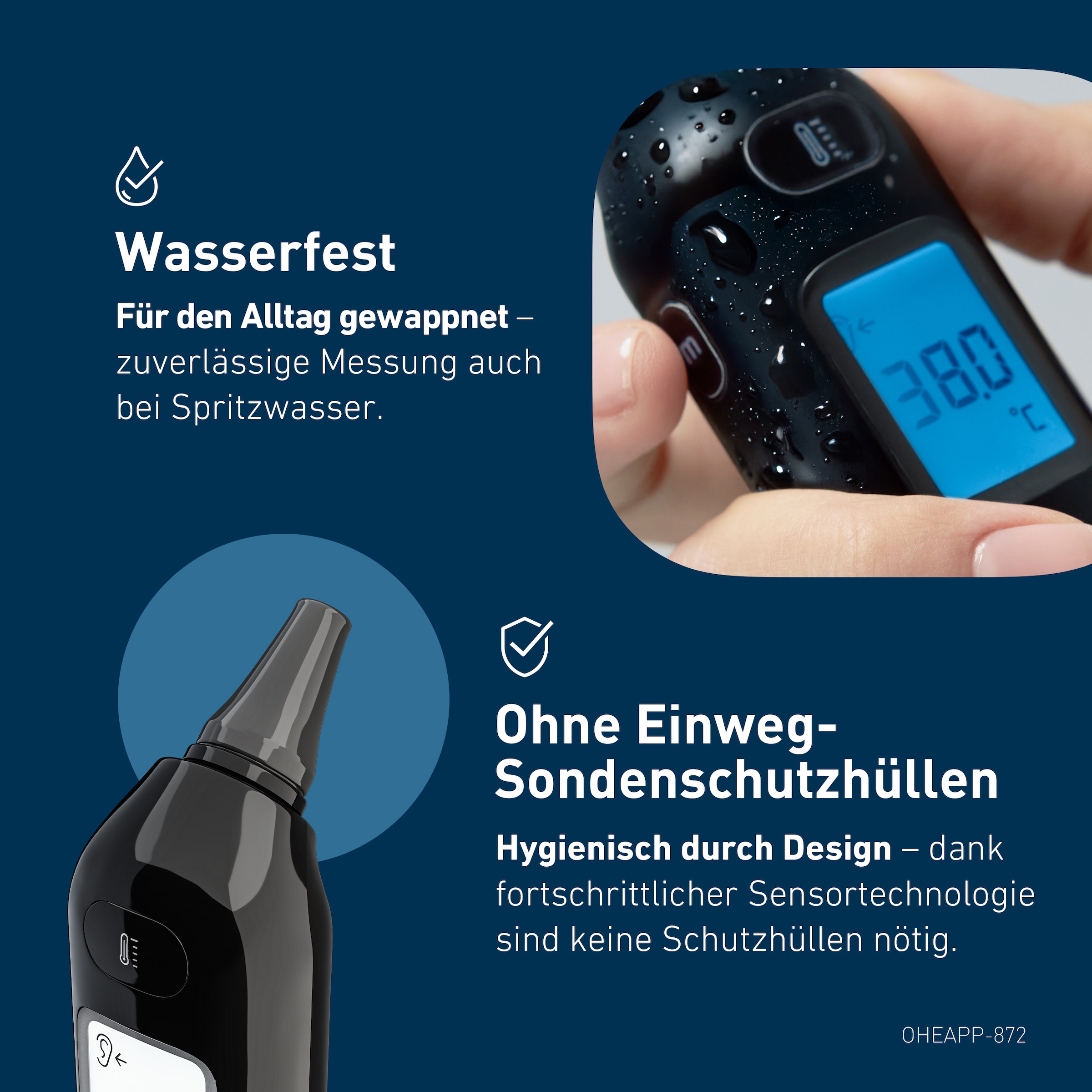 Omron Ohr-Fieberthermometer »Gentle Temp 533«